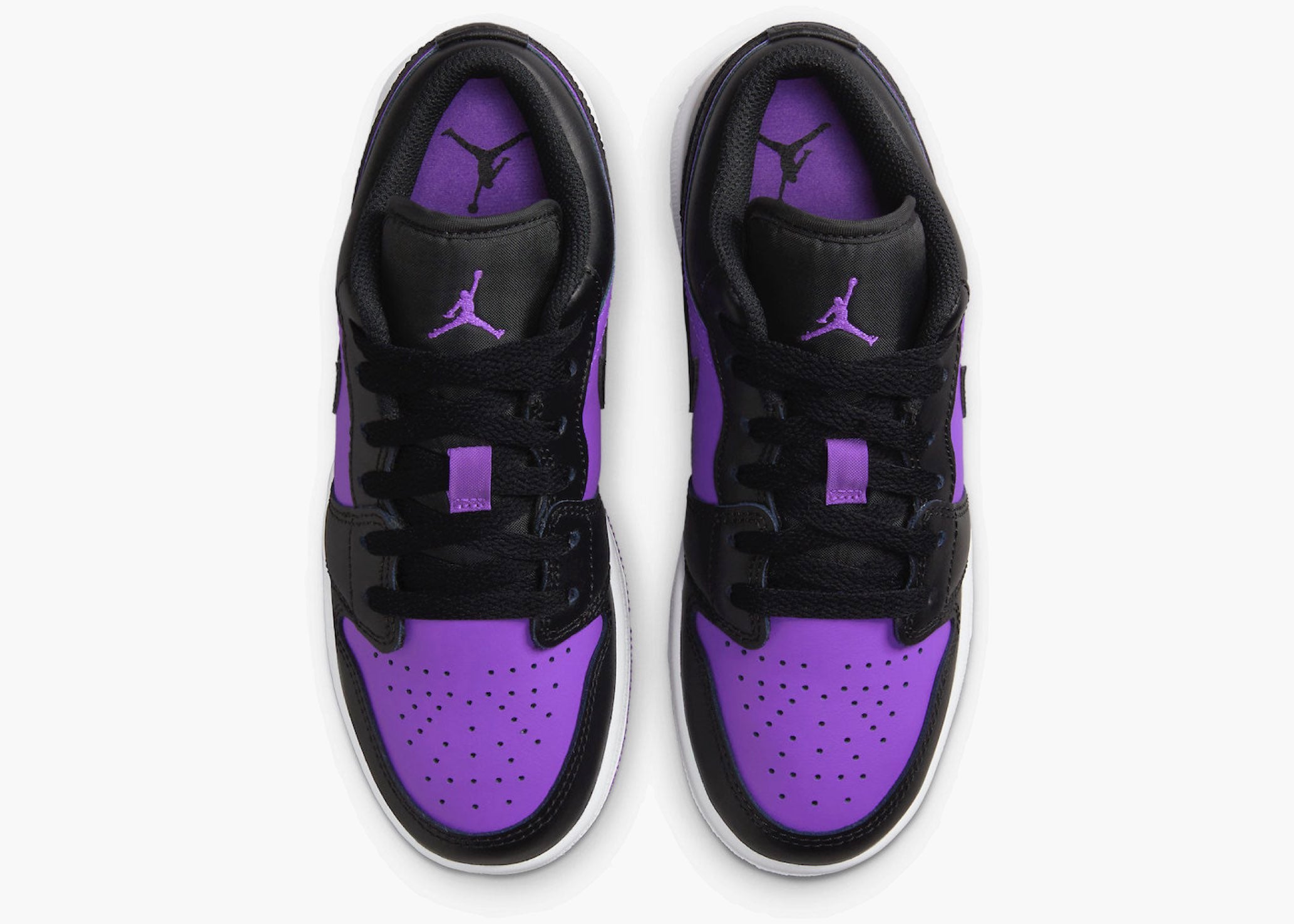 Nike Air Jordan 1 Low Purple Venom (GS) 553560-505 Hype Clothinga Limited Edition