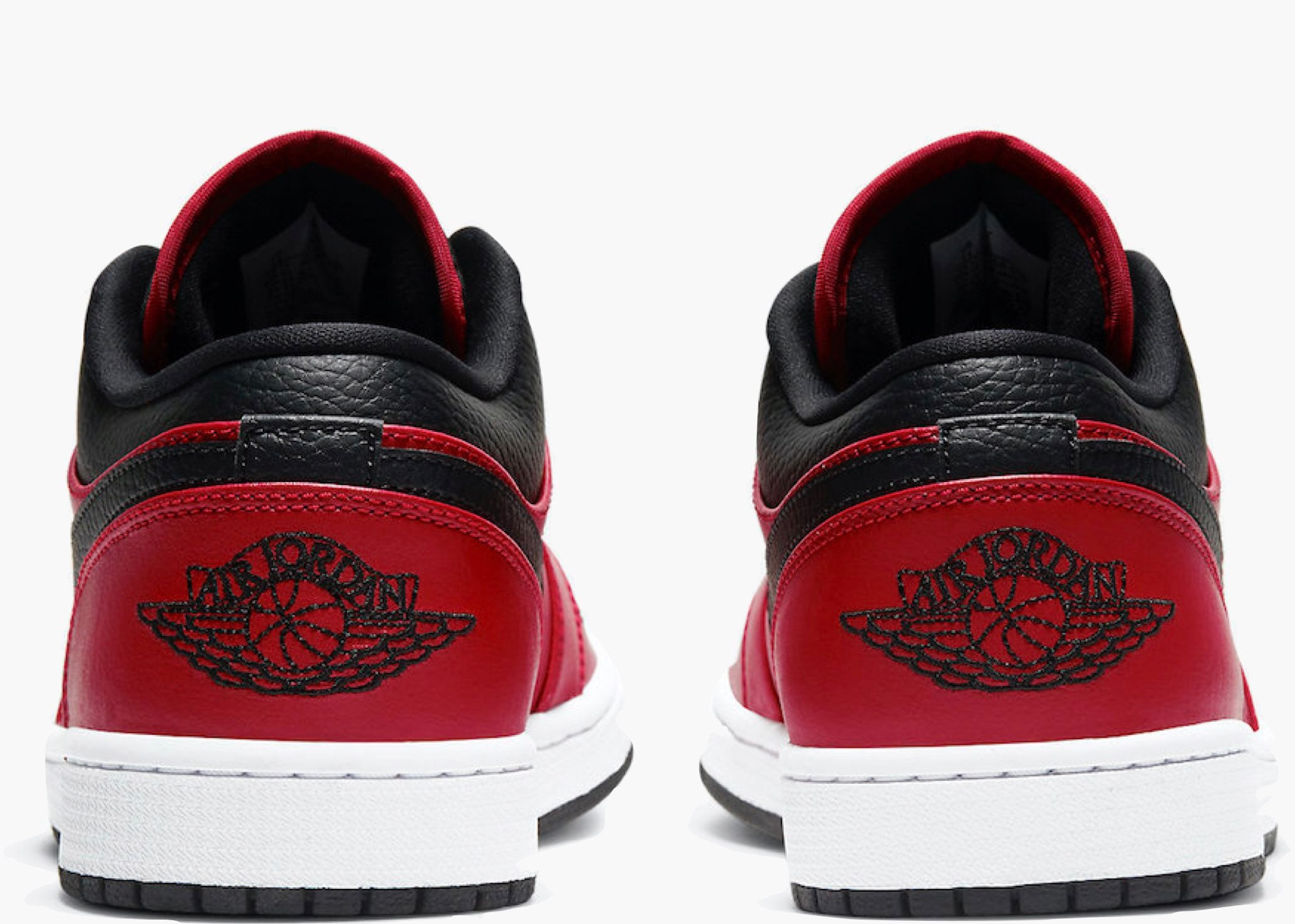 Nike Air Jordan 1 Low Reverse Bred Pebbled Swoosh Hype Clothinga Limited Edition