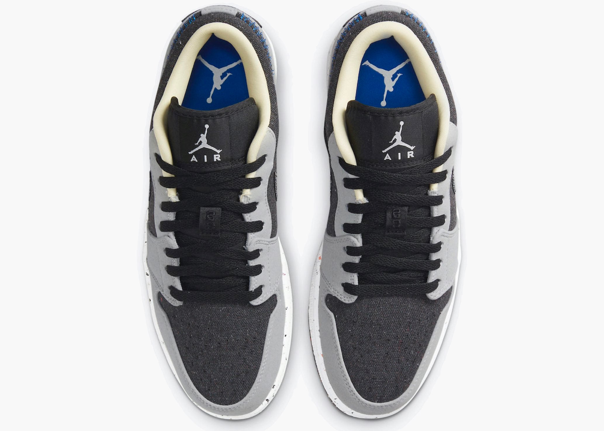 Nike Air Jordan 1 Low SE Crater Black Grey | Hype Clothinga