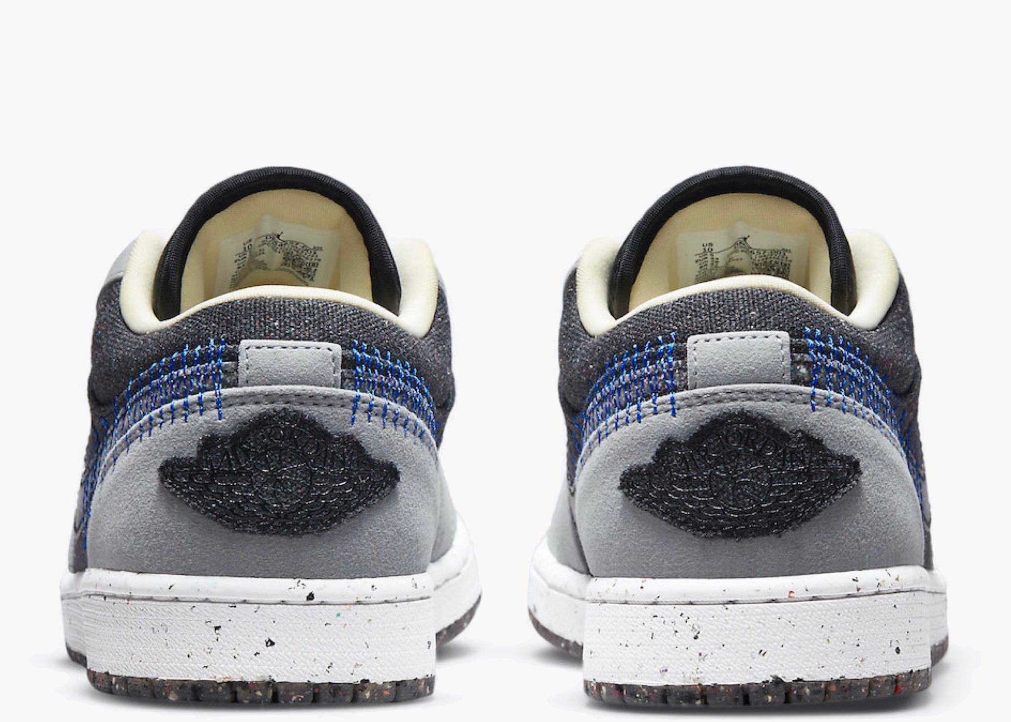 Nike Air Jordan 1 Low SE Crater Black Grey | Hype Clothinga