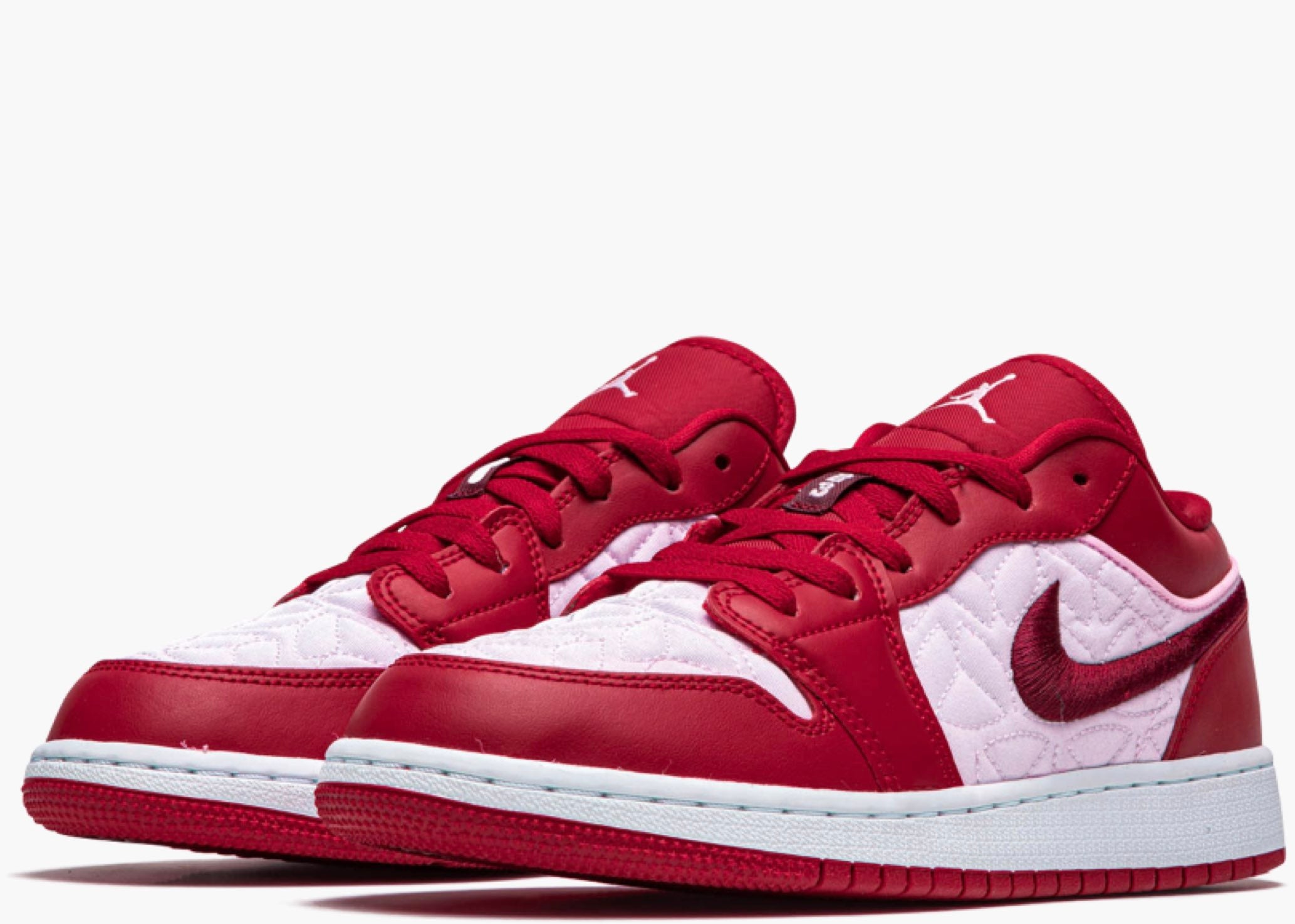 Nike Air Jordan 1 Low SE Red Quilt (GS) DB3621-600 Hype Clothinga Limited Edition
