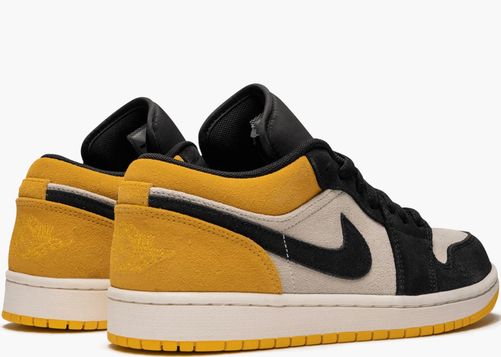Nike Air Jordan 1 Low Sail University Gold Black 553558-127 Hype Clothinga