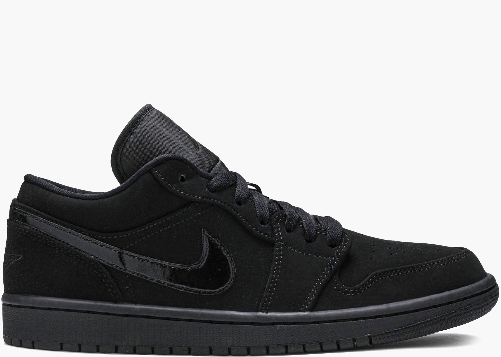 Nike Air Jordan 1 Low Triple Black 553558-056 Hype Clothinga