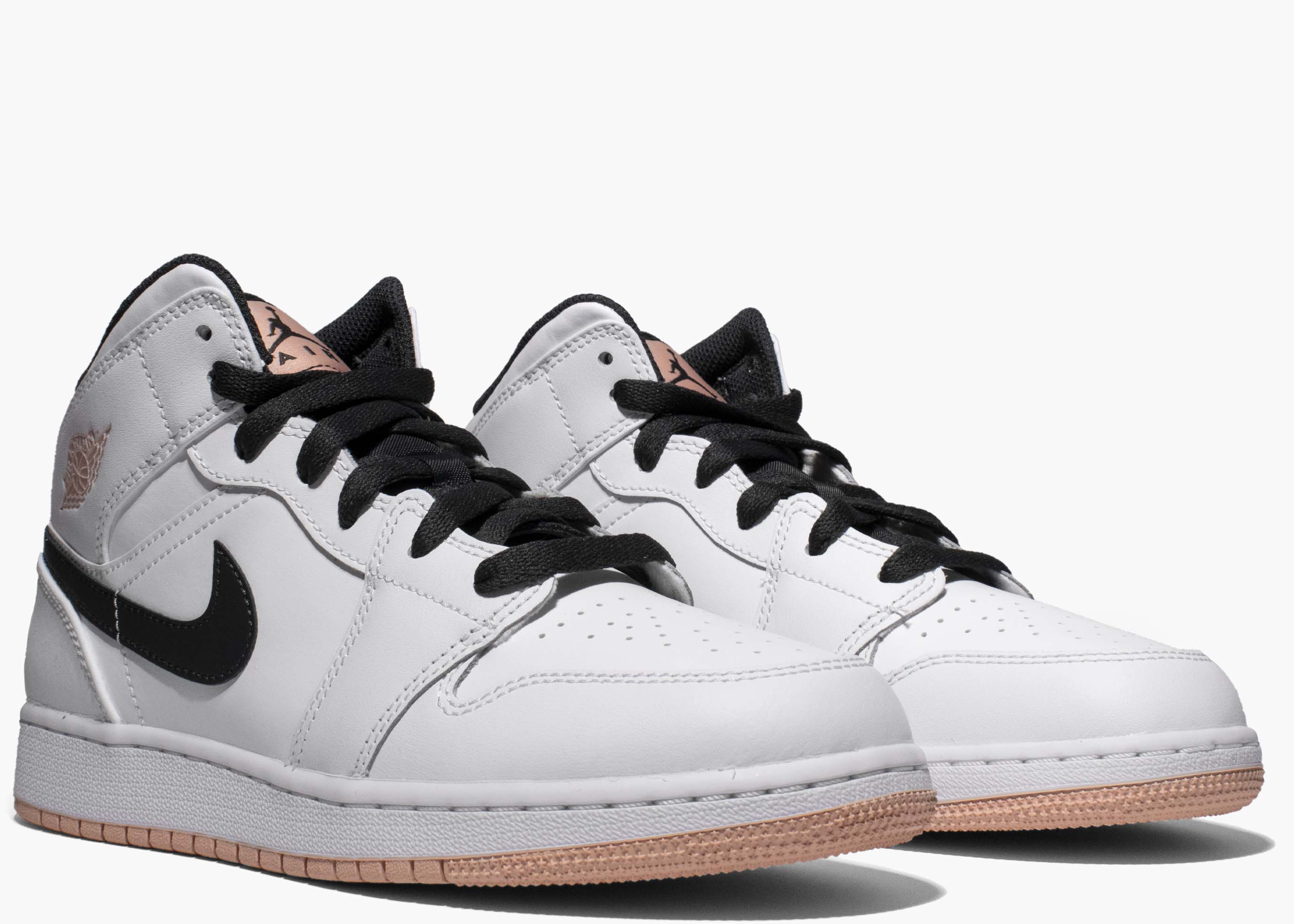 Nike Air Jordan 1 Mid Arctic Orange (GS) 554725-180 Hype clothinga Limited Edition