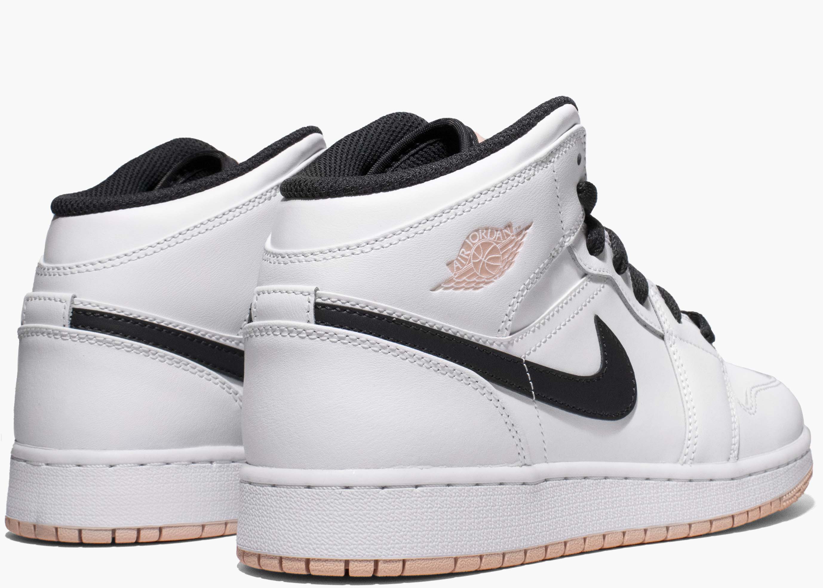 Nike Air Jordan 1 Mid Arctic Orange (GS) 554725-180 Hype clothinga Limited Edition