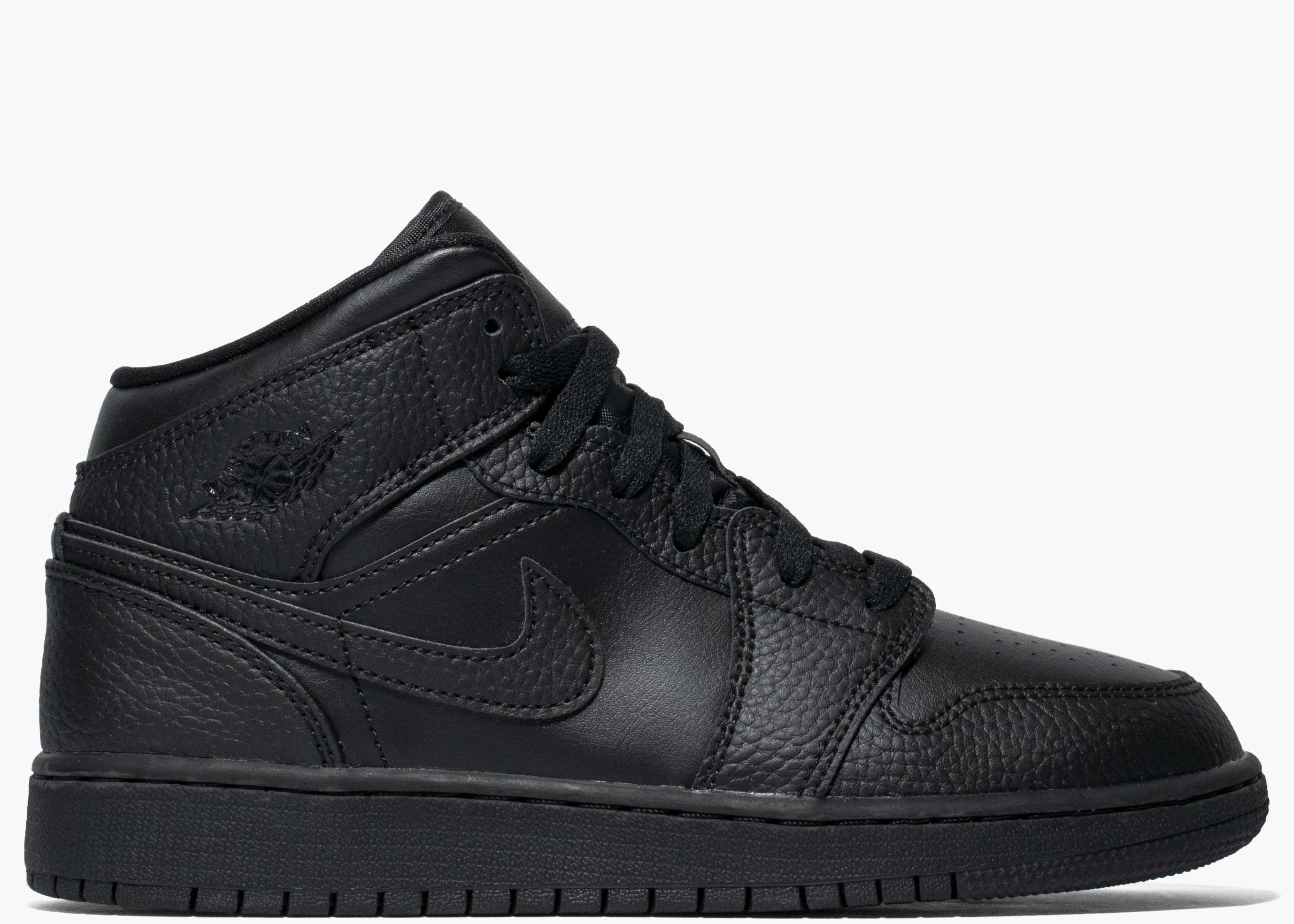 Nike Air Jordan 1 Mid Black (GS) Hype Clothinga Limited Edition