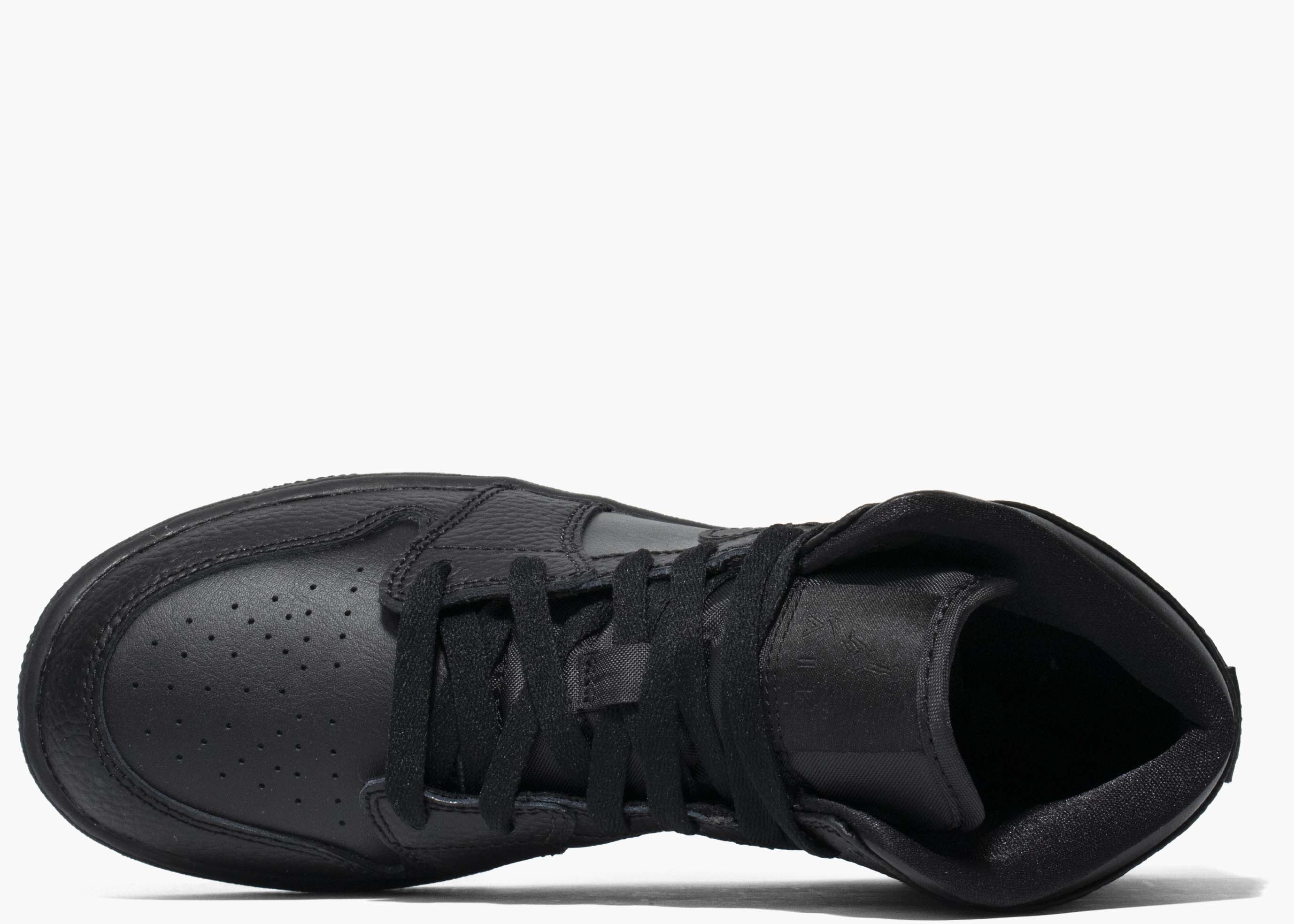 Nike Air Jordan 1 Mid Black (GS) Hype Clothinga Limited Edition