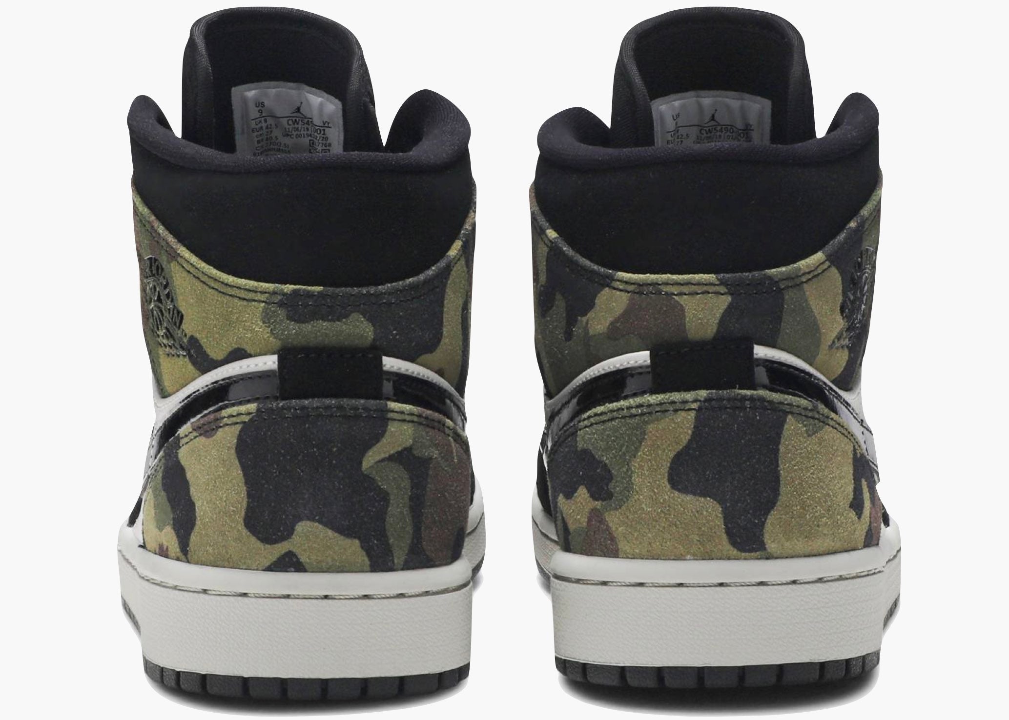 Nike Air Jordan 1 Mid Camo (2020) CW5490-001 Hype Clothinga