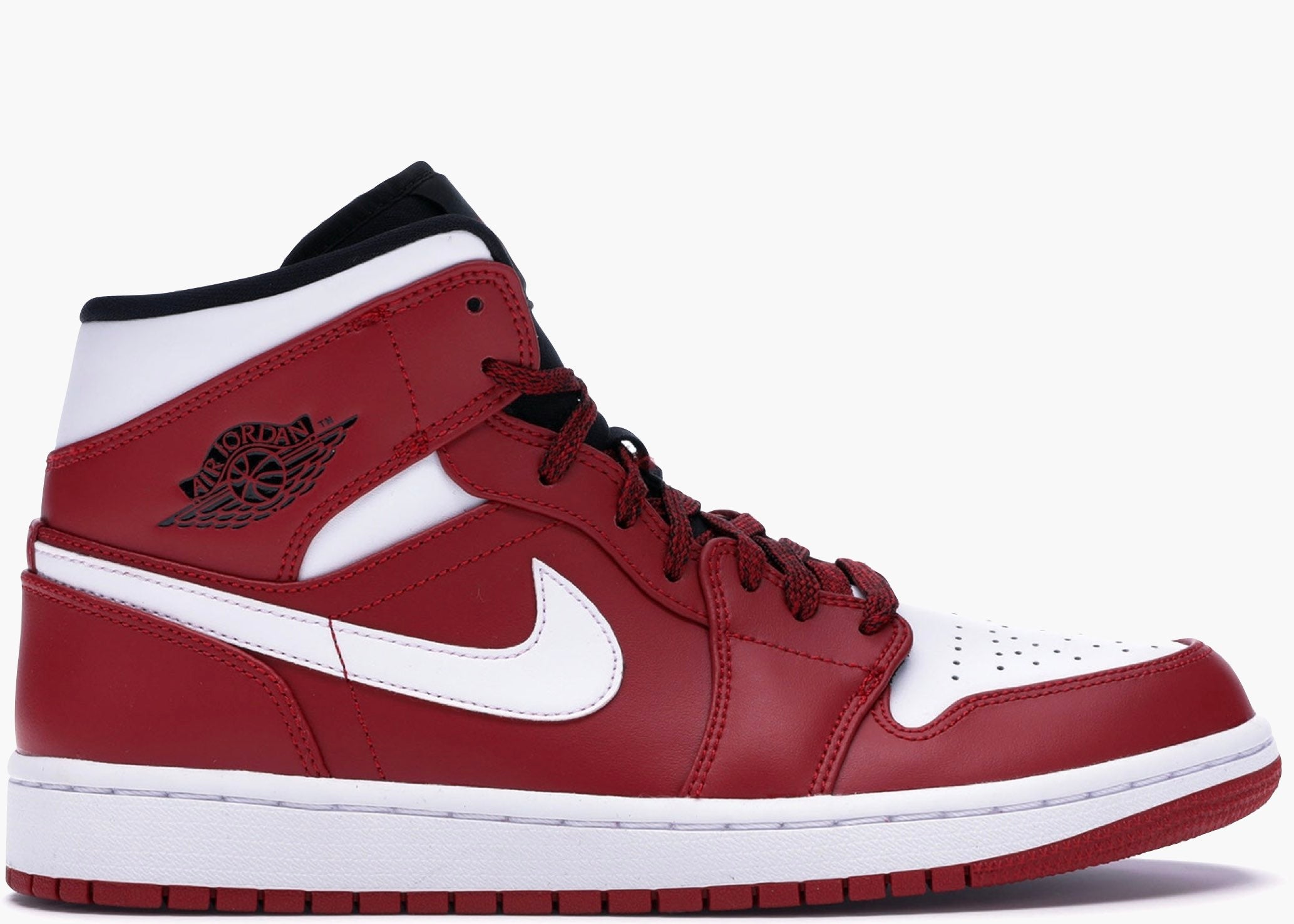 Nike Air Jordan 1 Mid Chicago 554724-605 Hype clothinga Limited Edition