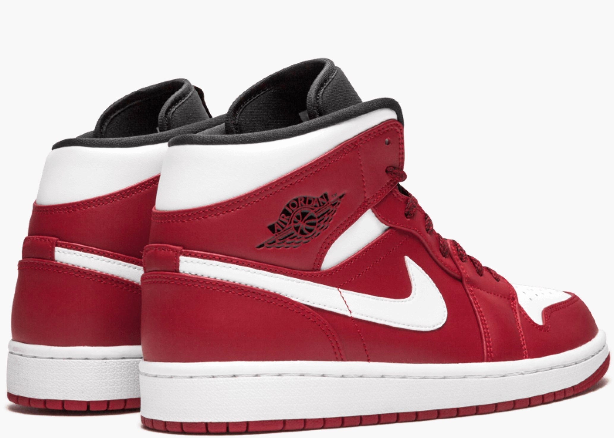 Nike Air Jordan 1 Mid Chicago 554724-605 Hype clothinga Limited Edition
