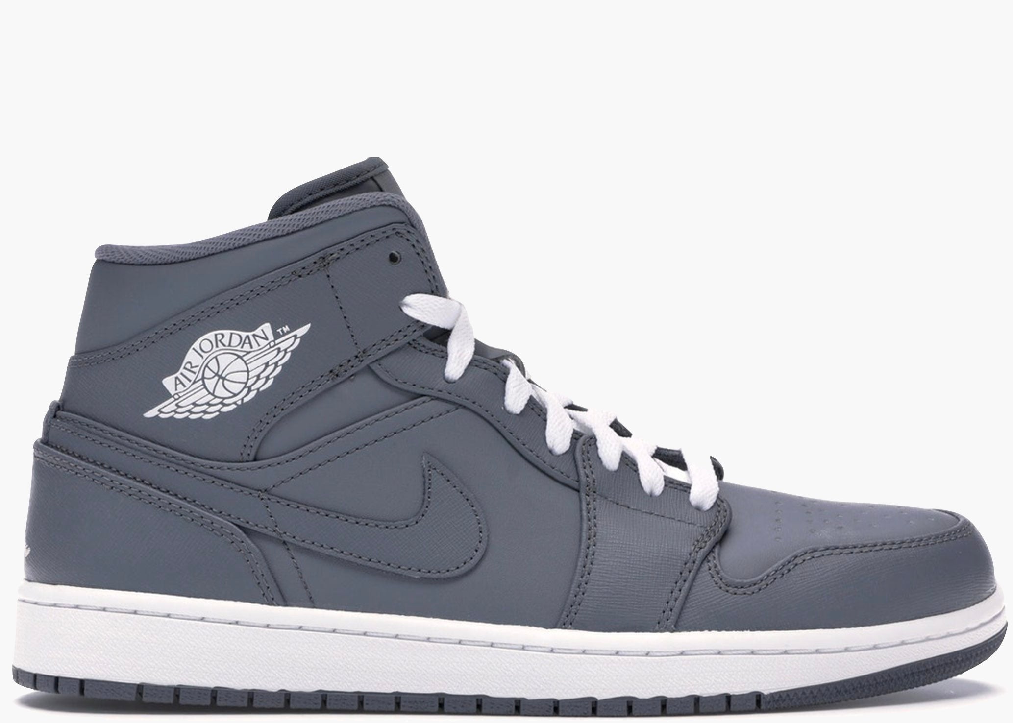Nike Air Jordan 1 Mid Cool Grey White 554724-003 Hype Clothinga Limited Edition