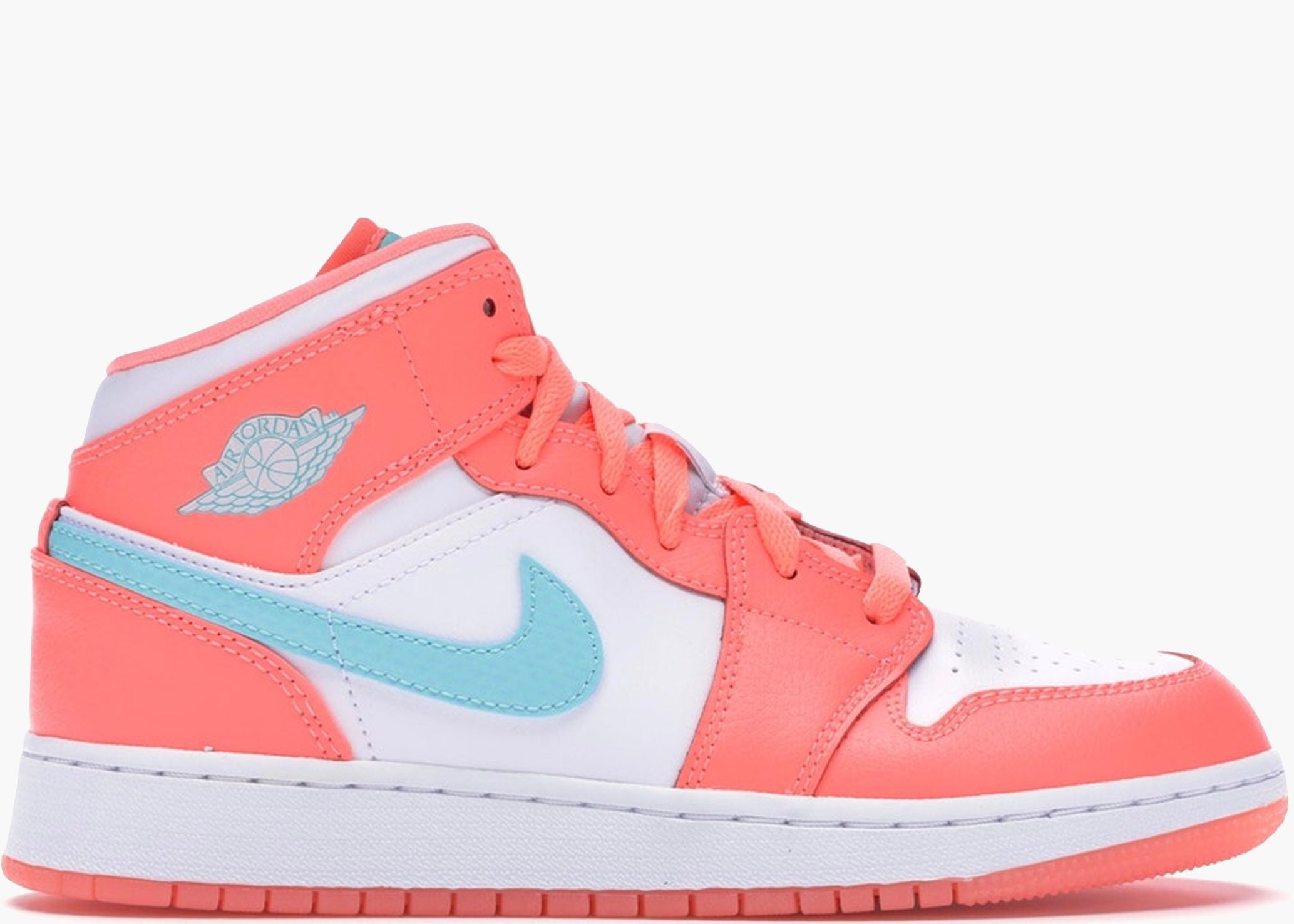 Nike Air Jordan 1 Mid Crimson Pulse (gs)