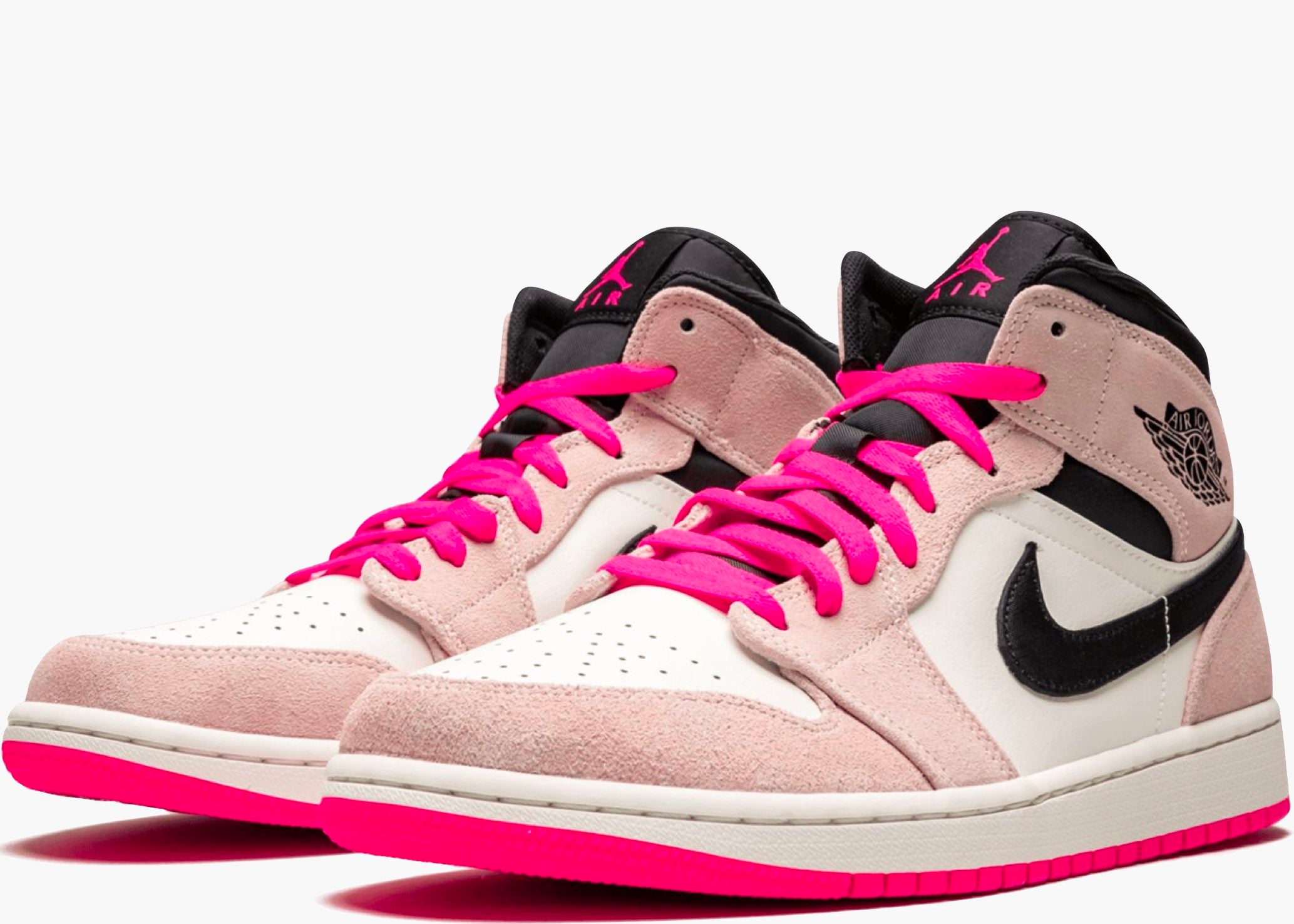 Nike Air Jordan 1 Mid Crimson Tint 852542-801 Hype Clothinga