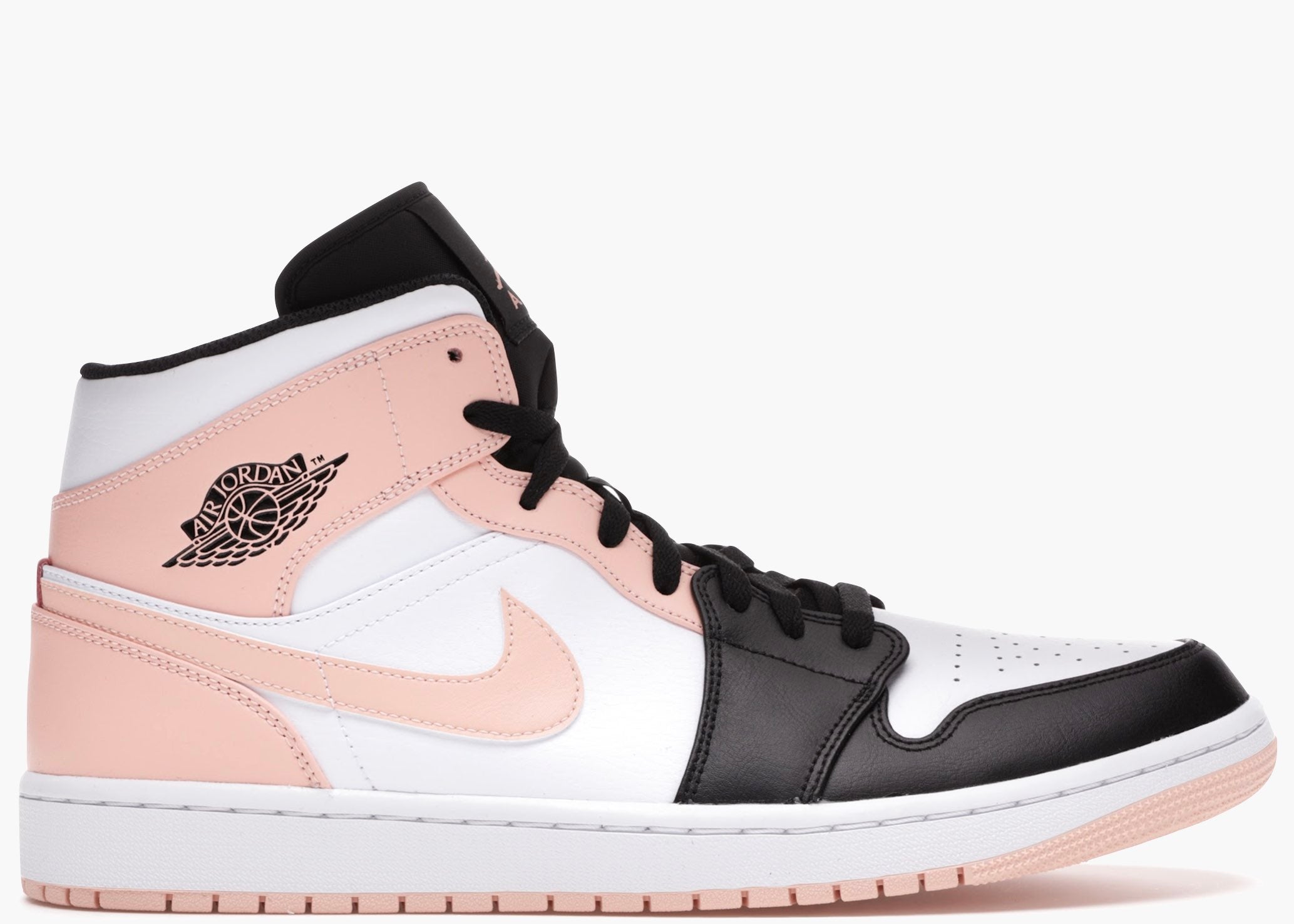 Nike Air Jordan 1 Mid Crimson Tint Toe 554724-133 Hype Clothinga Limited Edition