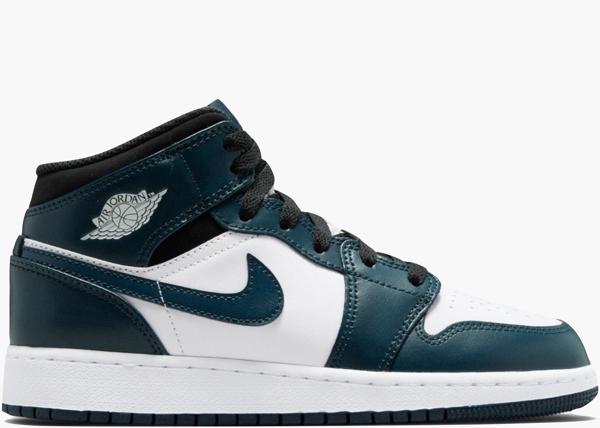 Nike Air Jordan 1 Mid Dark Teal (GS) Armony Navy