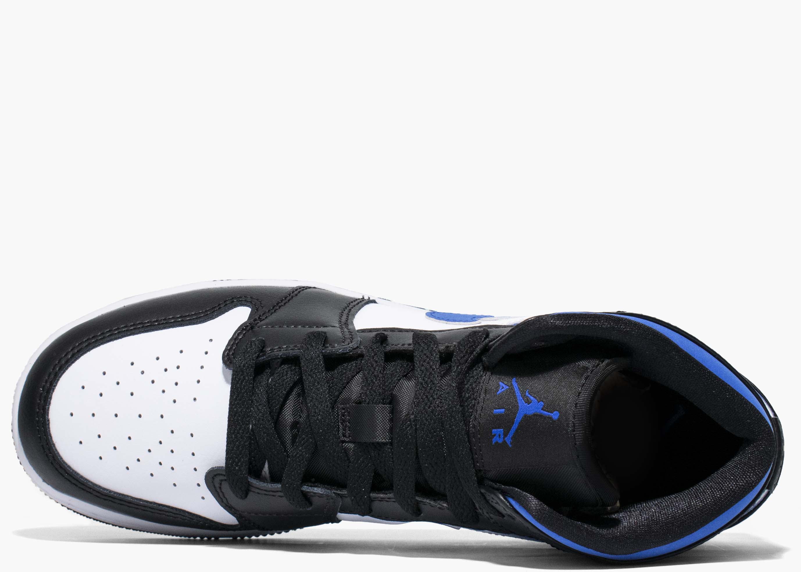 Nike Air Jordan 1 Mid (GS) White Black Royal 554725-140 Hype Clothinga Limited Edition