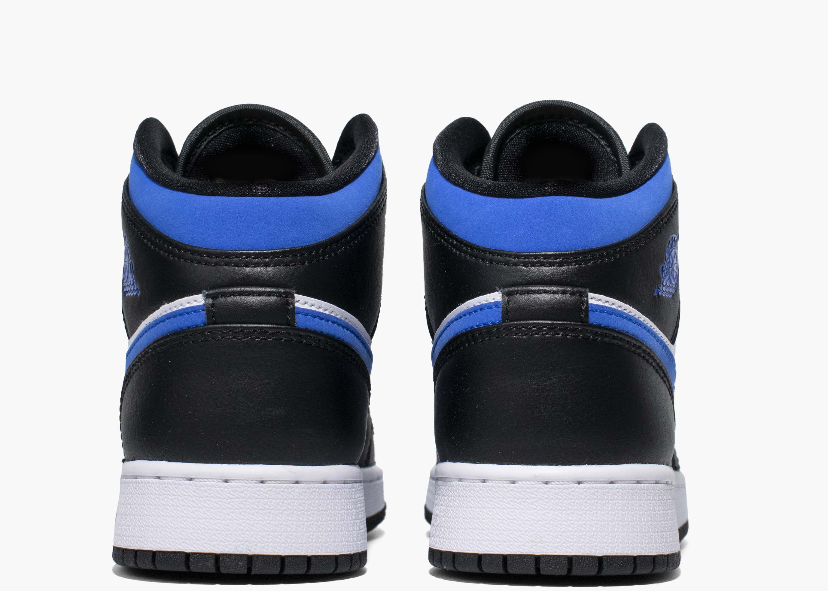 Nike Air Jordan 1 Mid (GS) White Black Royal 554725-140 Hype Clothinga Limited Edition