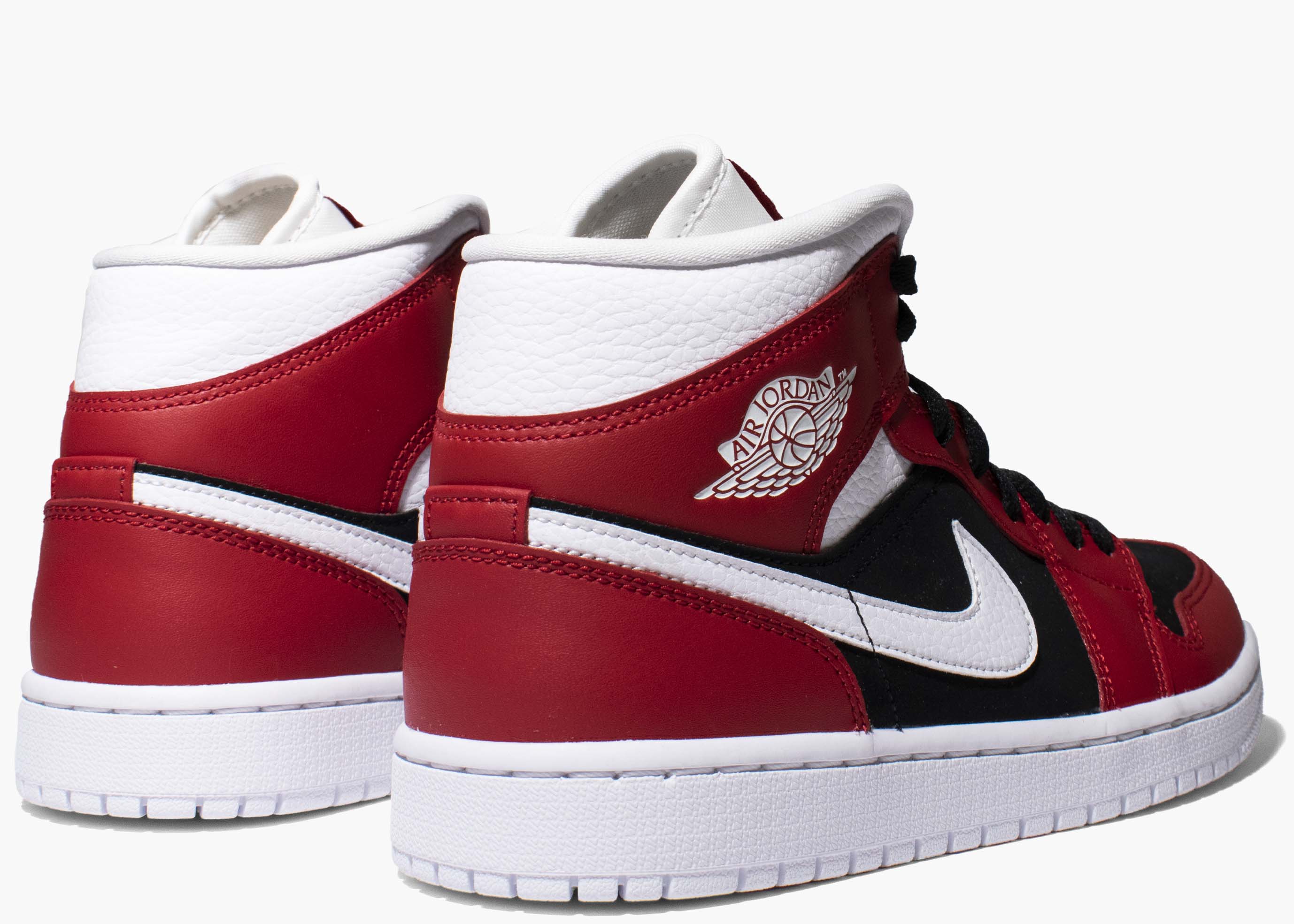 Nike Air Jordan 1 Mid Gym Red Black (W) BQ6472-601 Hype Clothinga Limited Edition