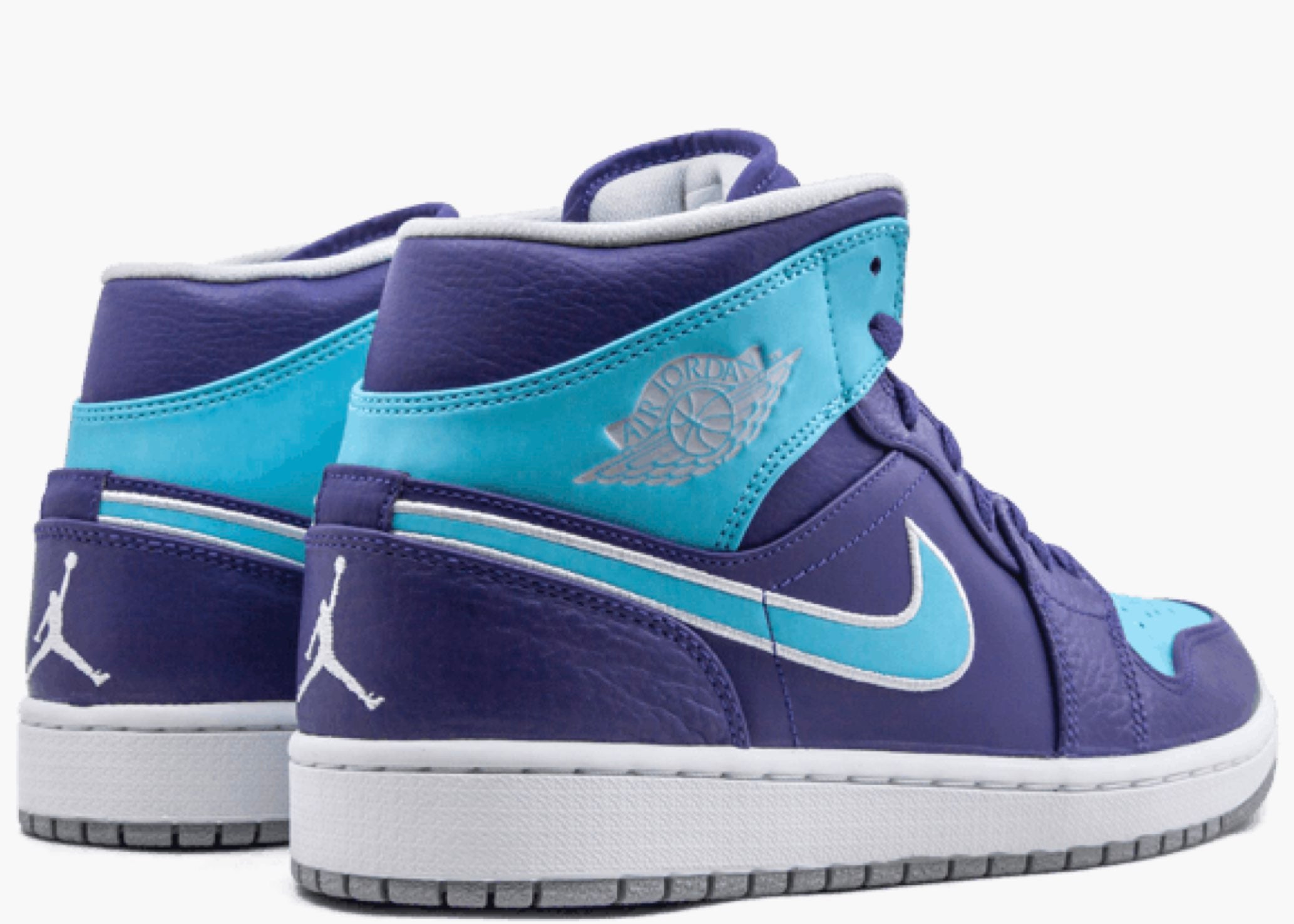 Nike Air Jordan 1 Mid Hornets (2014) 554724-507 Hype Clothinga Limited Edition