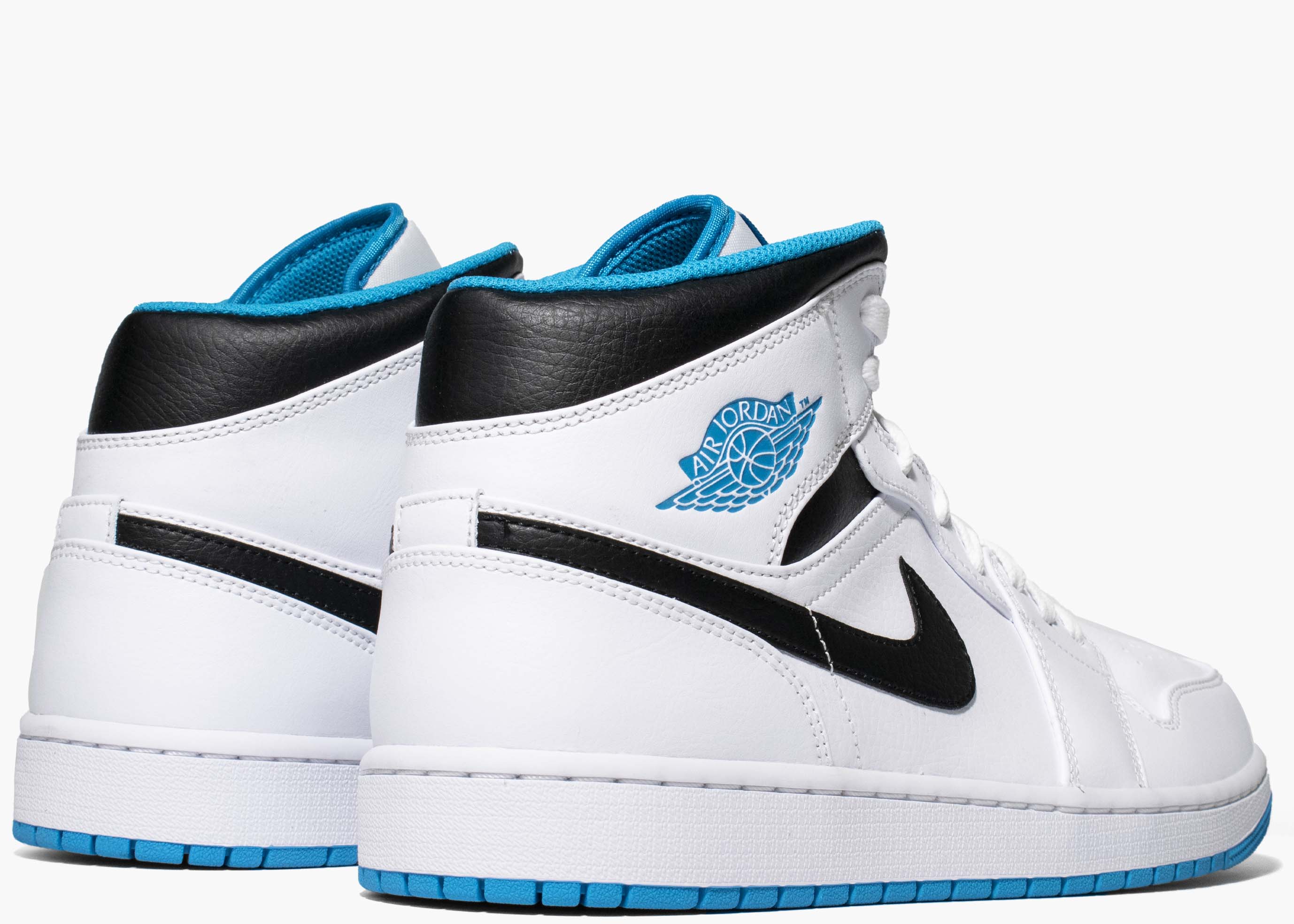 Nike Air Jordan 1 Mid Laser Blue 554724-141 Hype Clothinga Limited Edition