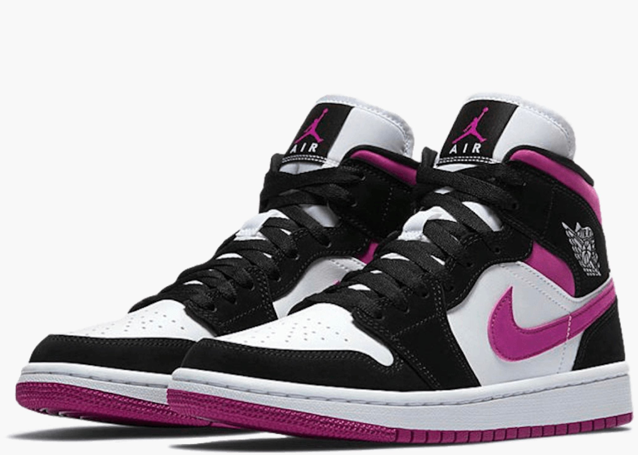 Nike Air Jordan 1 Mid Magenta (W) BQ6472-005 Hype Clothinga Limited Edition