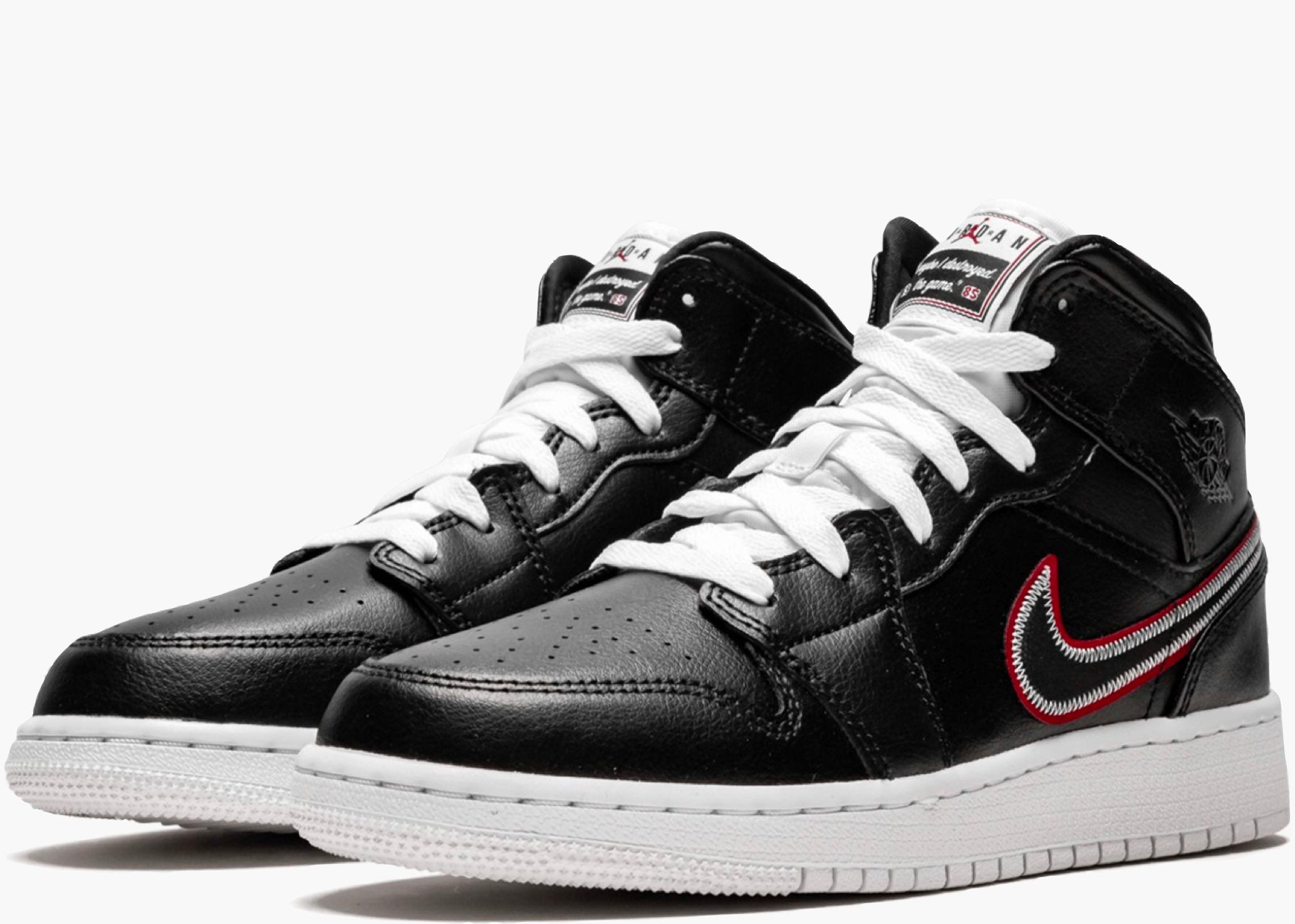 Nike Air Jordan 1 Mid Maybe I Destroyed The Game (gs)  BQ6931-016 Hype Clothinga