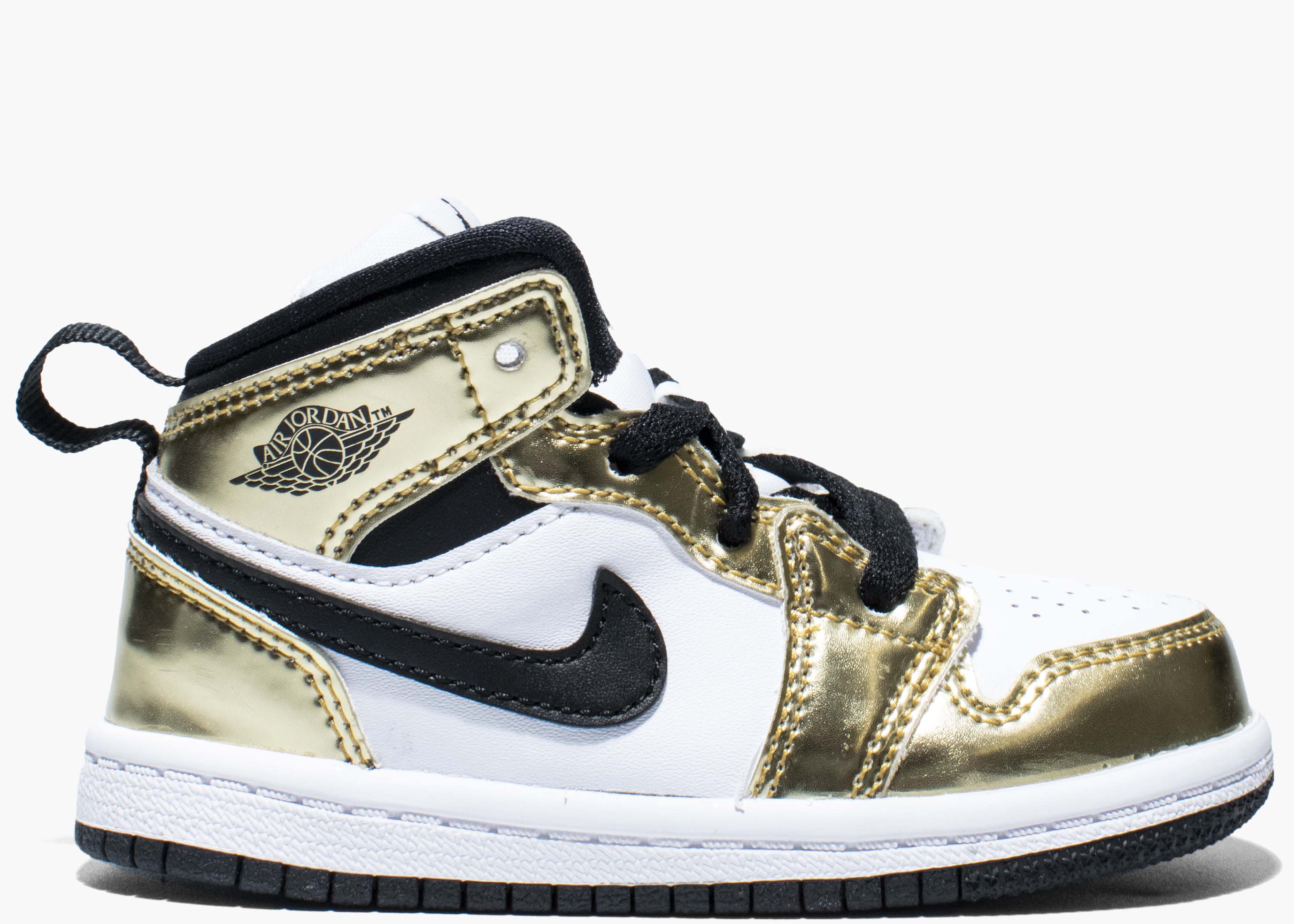Nike Air Jordan 1 Mid Metallic Gold (TD) DC1424-700 Hype Clothinga Limited Edition