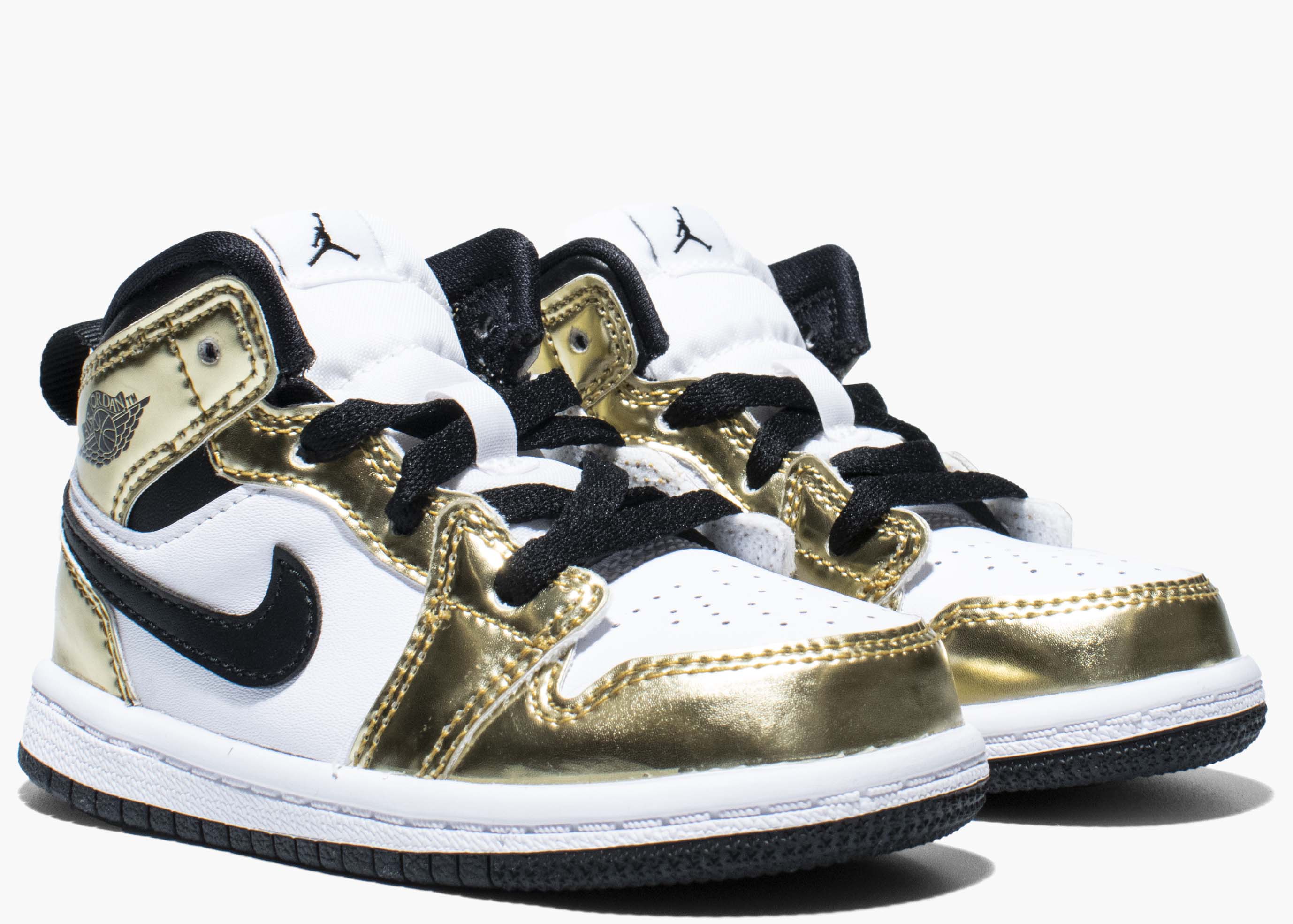 Nike Air Jordan 1 Mid Metallic Gold (TD) DC1424-700 Hype Clothinga Limited Edition