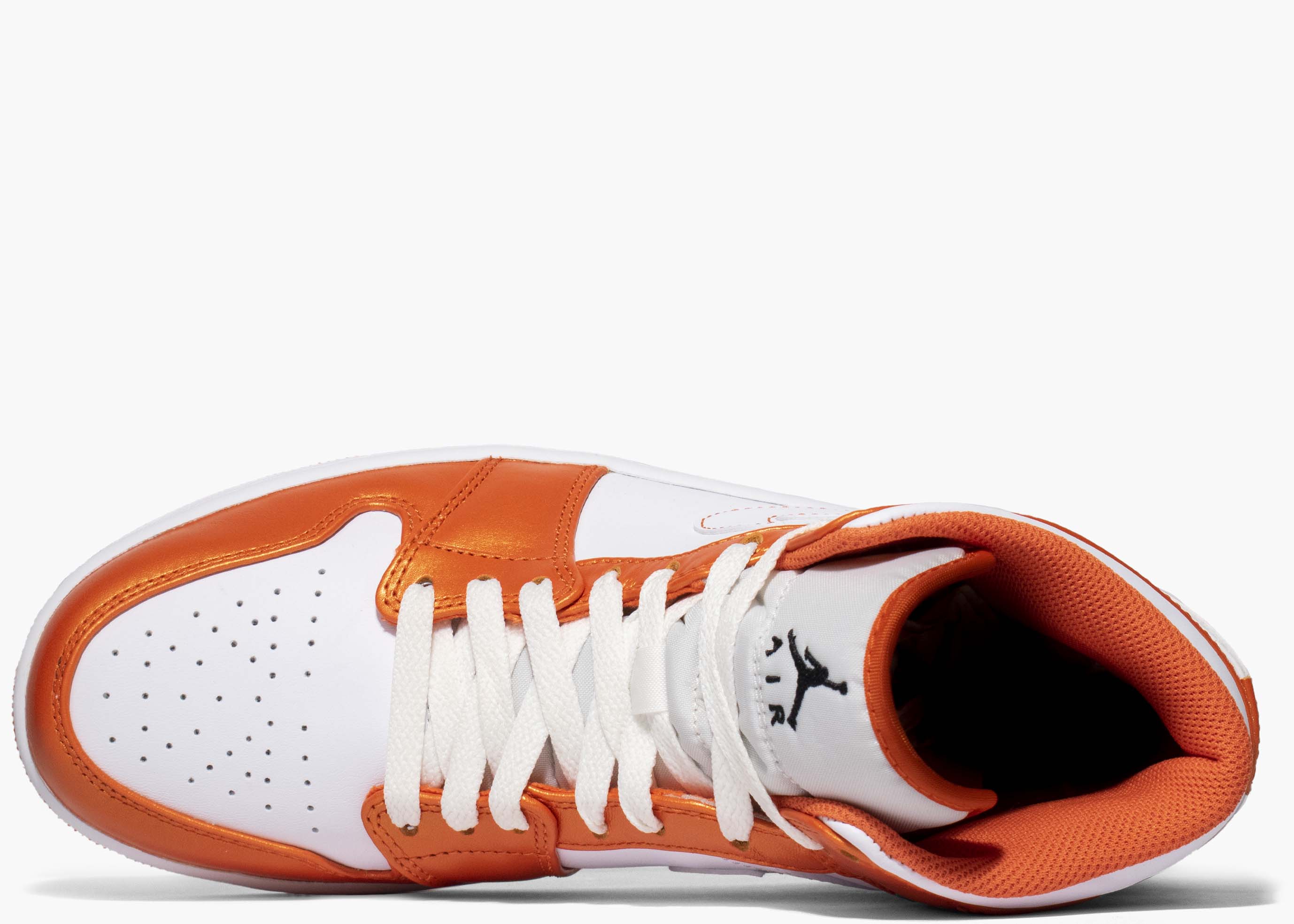 Nike Air Jordan 1 Mid Metallic Orange Hype Clothinga Limited Edition