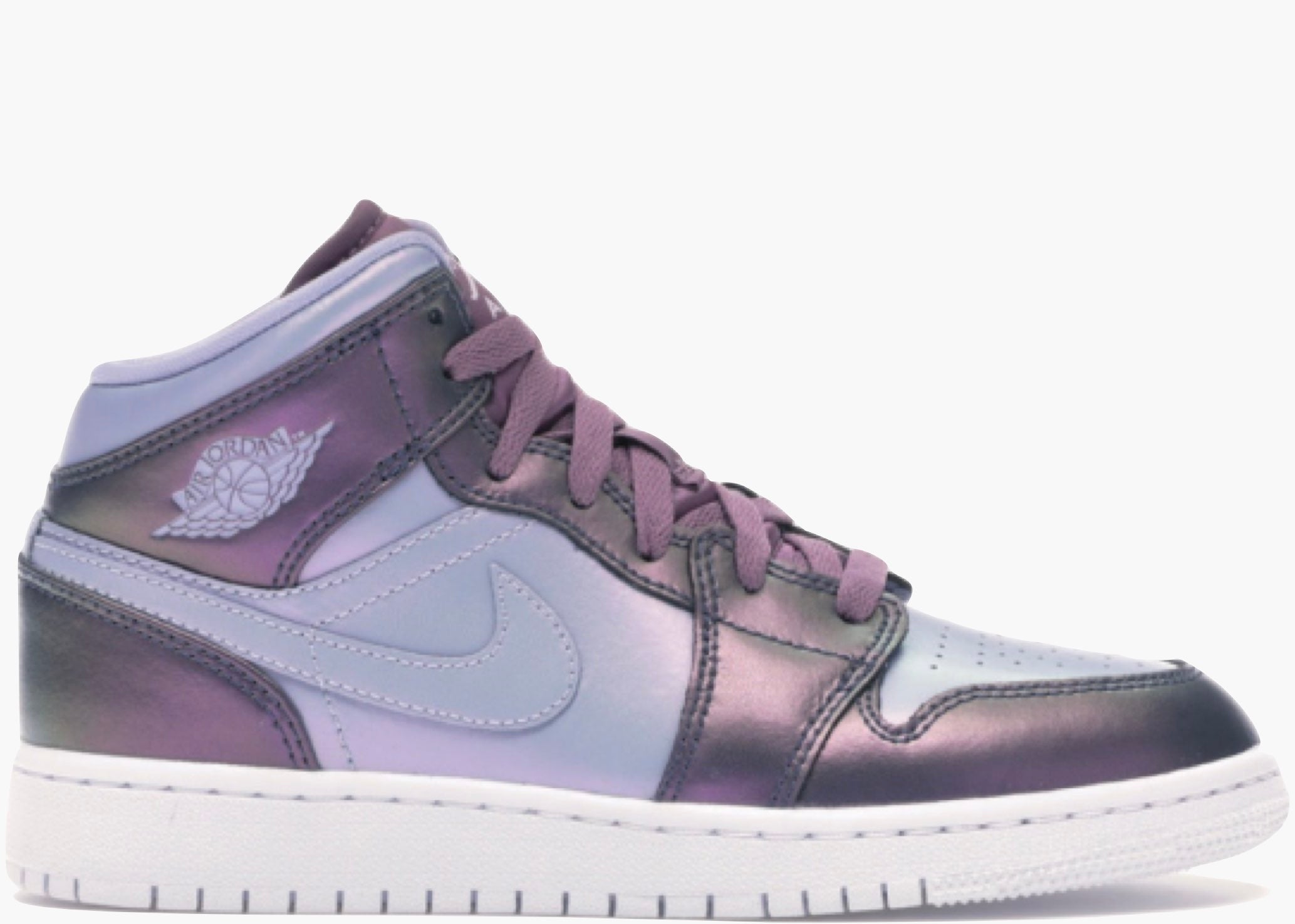 Nike Air Jordan 1 Mid Monsoon Blue (gs) AV5174-400 Hype Clothinga