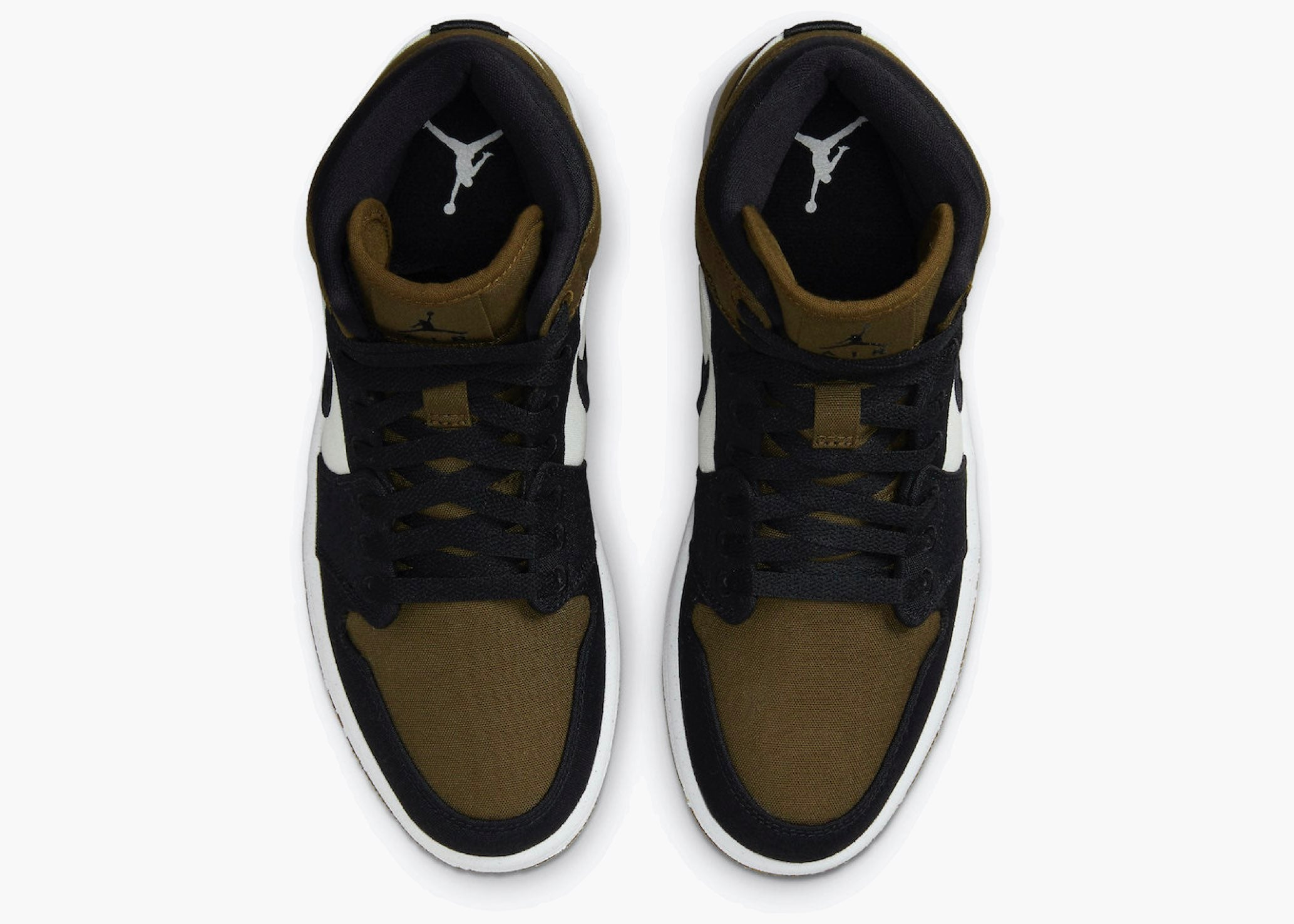 Nike Air Jordan 1 Mid Olive Toe (W) DV0427-301 Hype Clothinga Limited Edition
