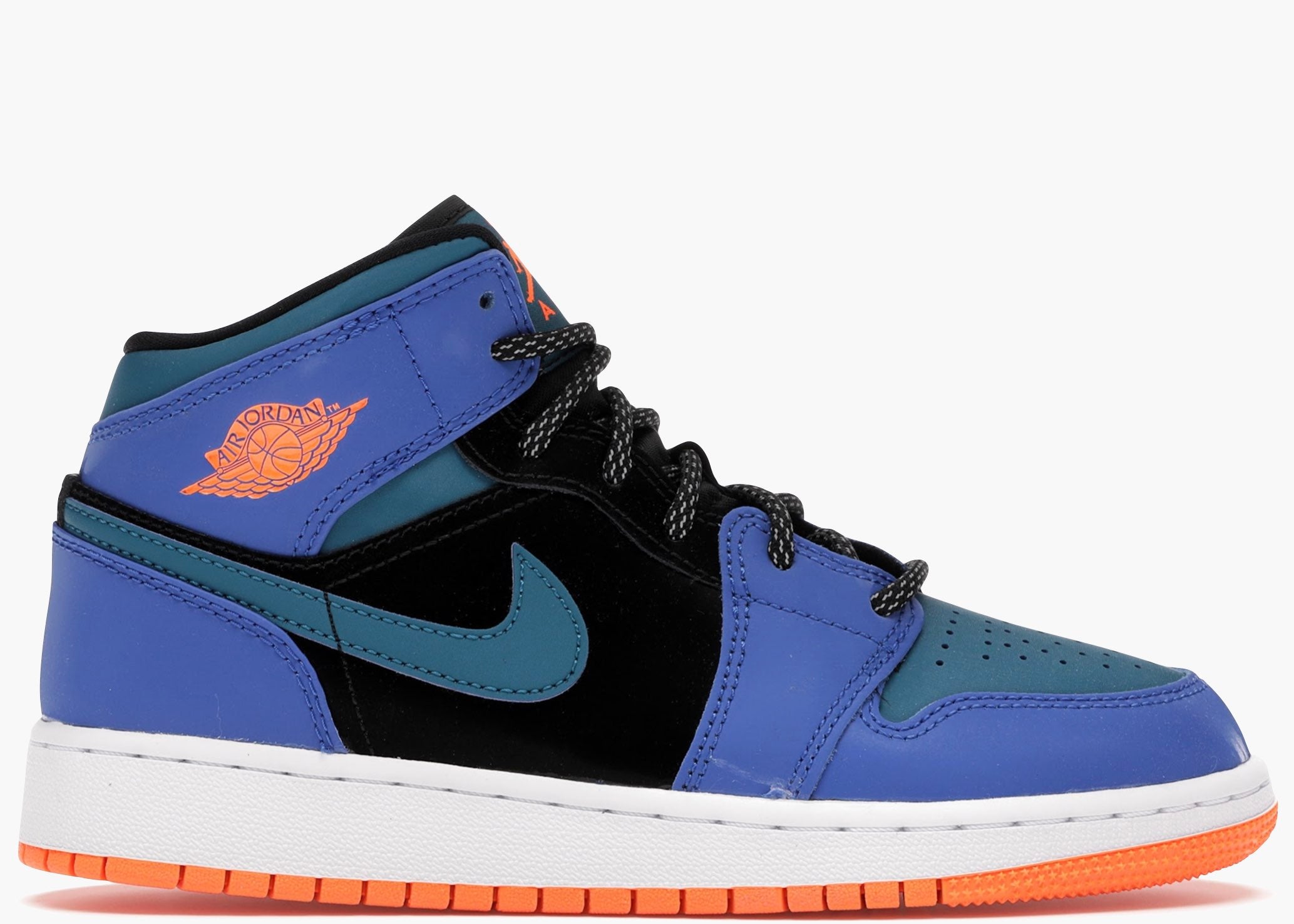 Nike Air Jordan 1 Mid Racer Blue Green Abyss (GS) 554725-440 Hype Clothinga Limited Edition