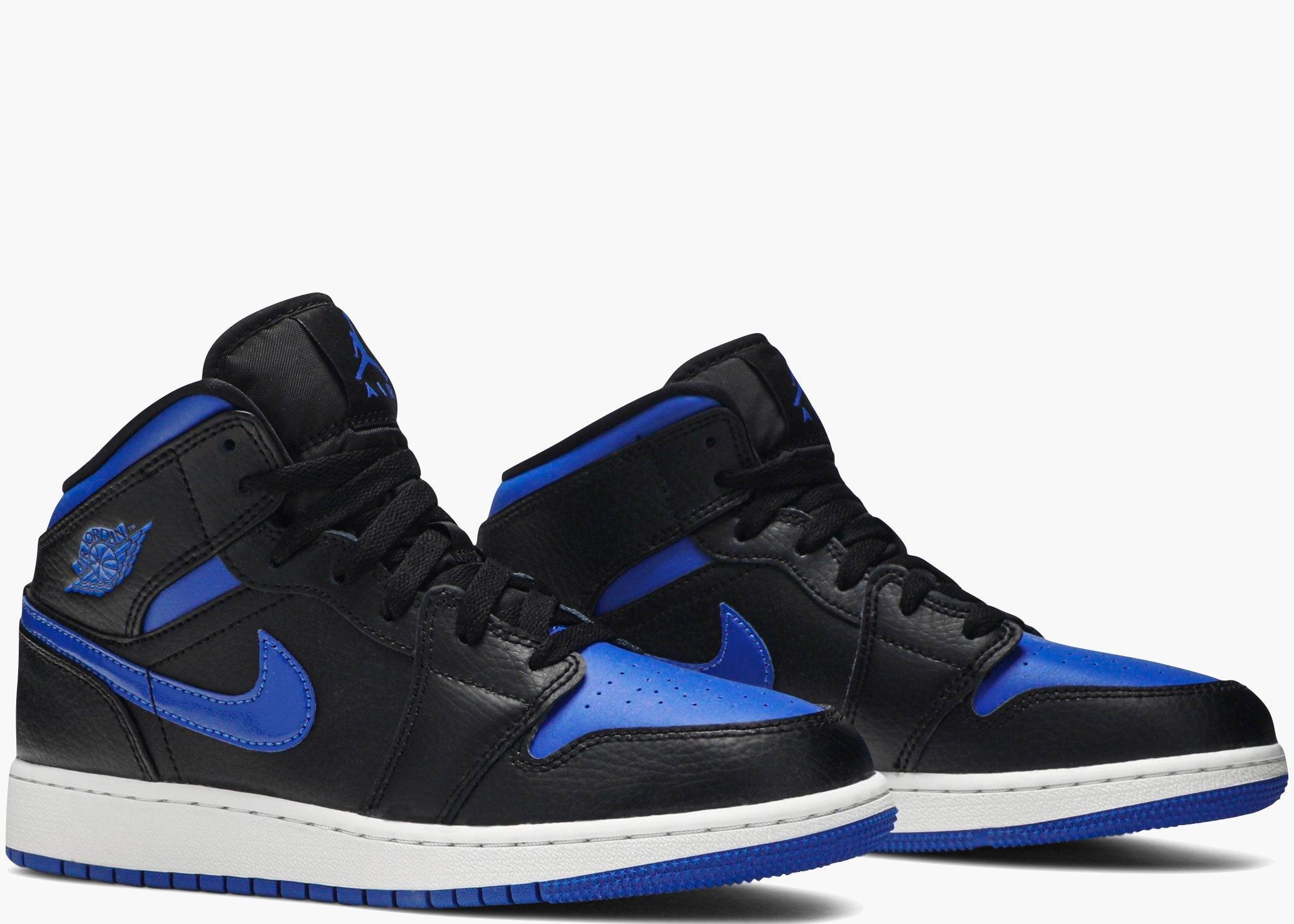 Nike Air Jordan 1 Mid Royal 2020 (gs) 554725-068 Hype Clothinga
