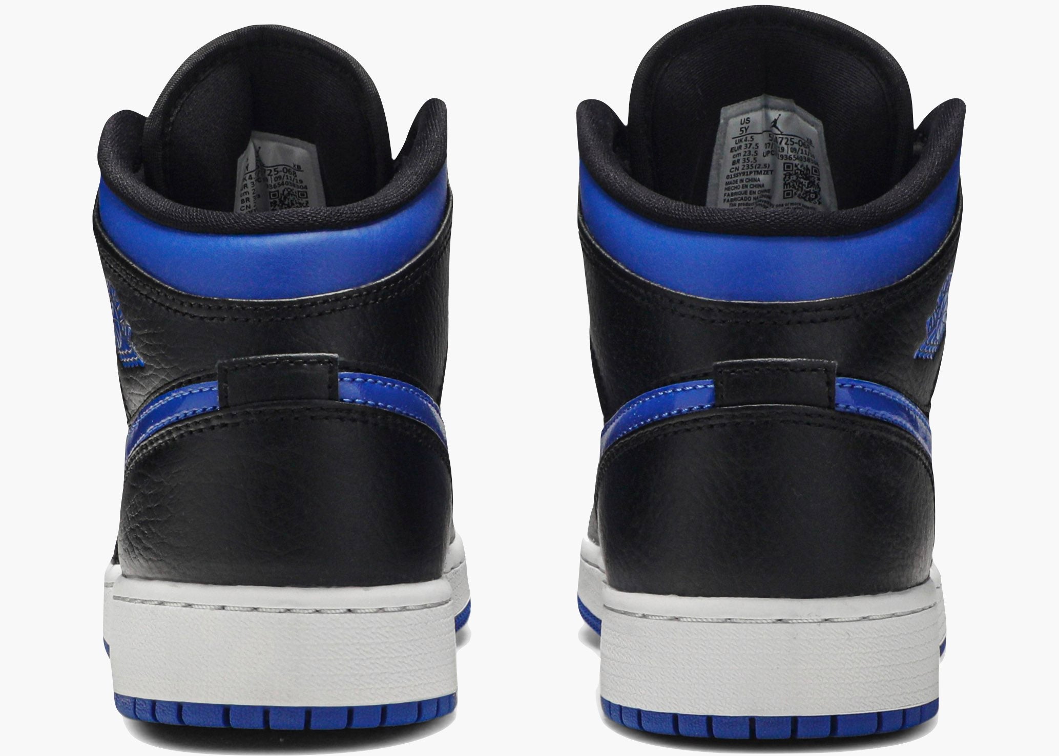 Nike Air Jordan 1 Mid Royal 2020 (gs) 554725-068 Hype Clothinga