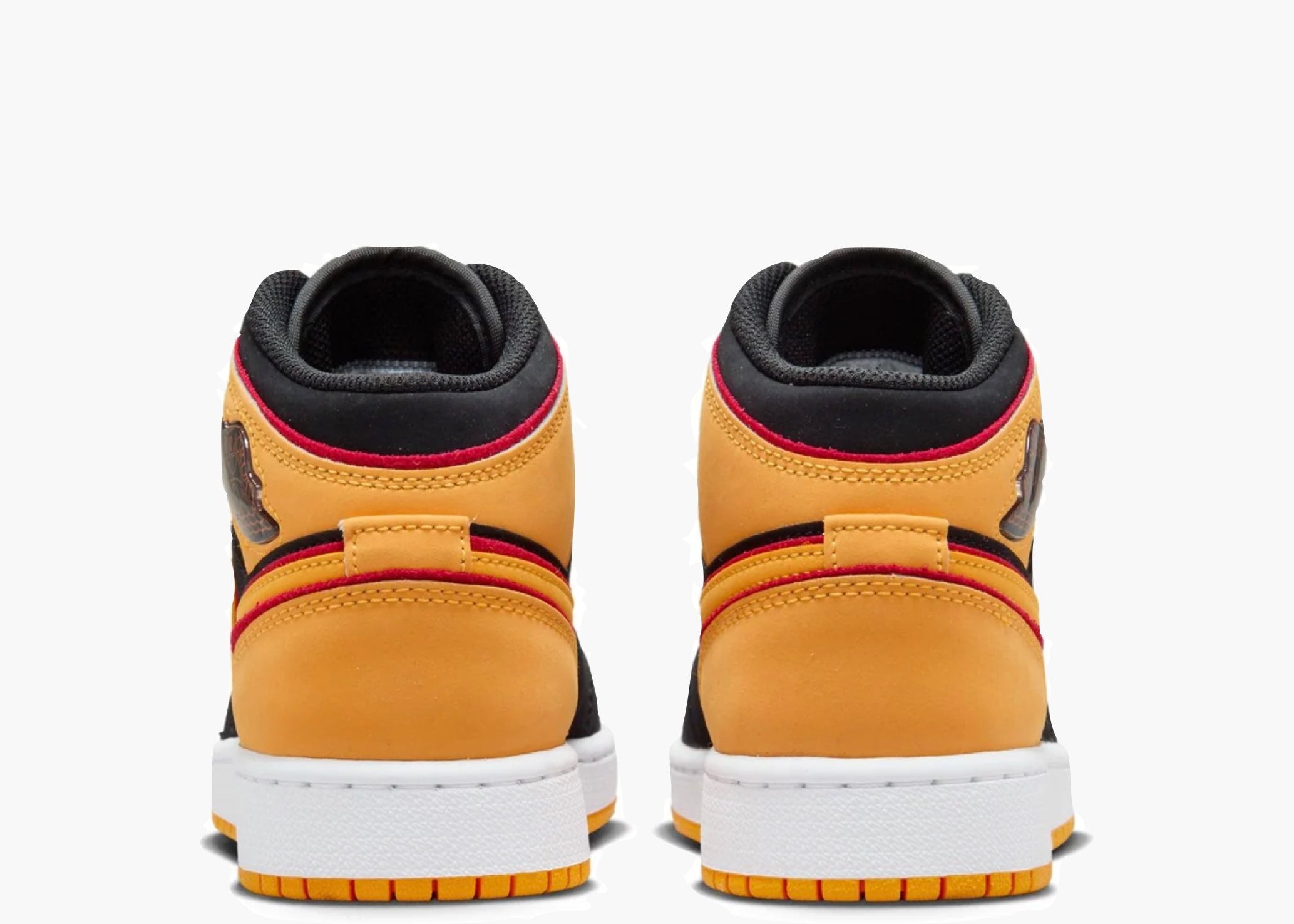 Nike Air Jordan 1 Mid SE Black Vivid Orange (GS) FJ4924-008 Hype Clothinga Limited Edition