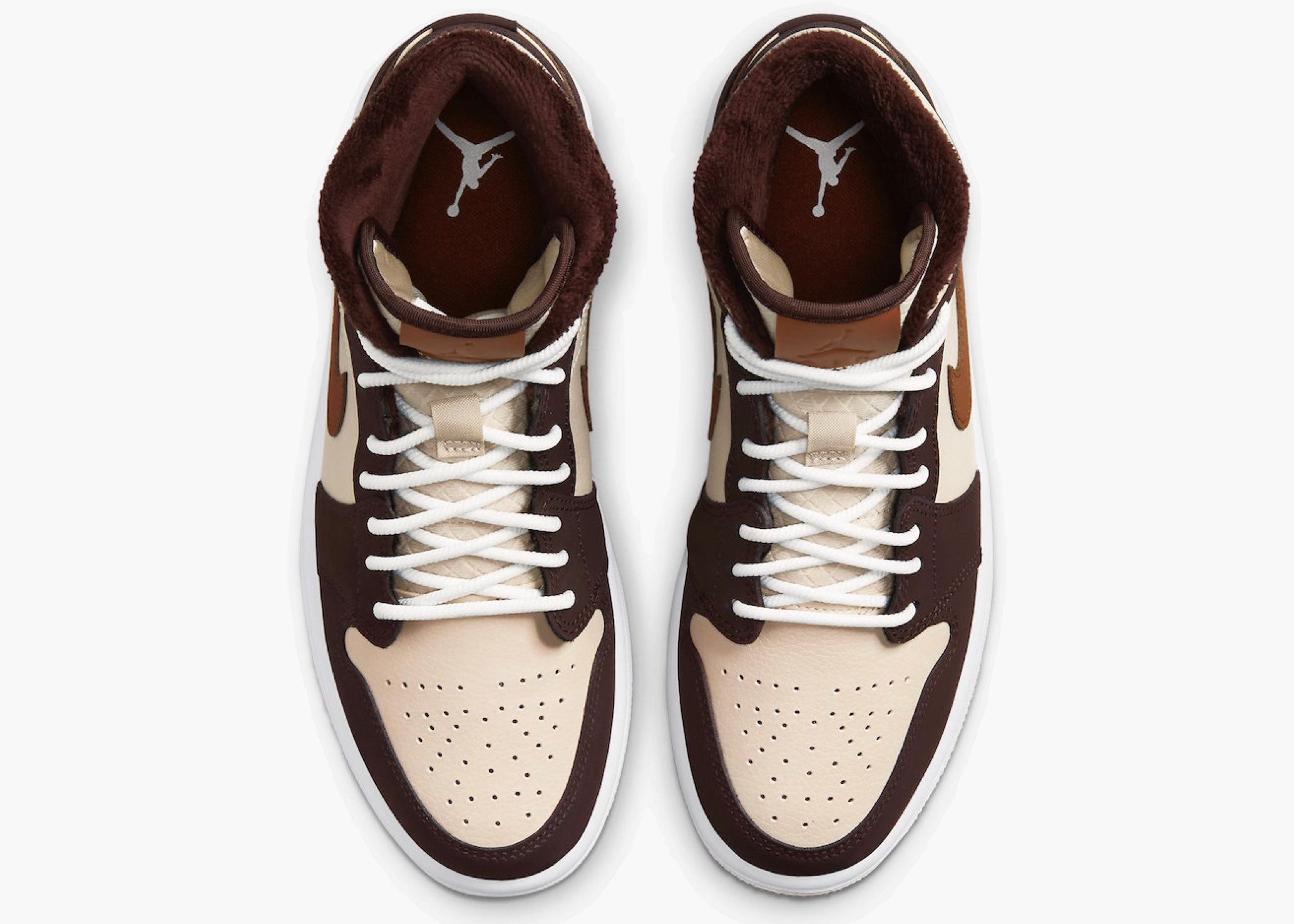 Nike Air Jordan 1 Mid SE Brown Mocha Oatmeal (W) | Hype Clothinga