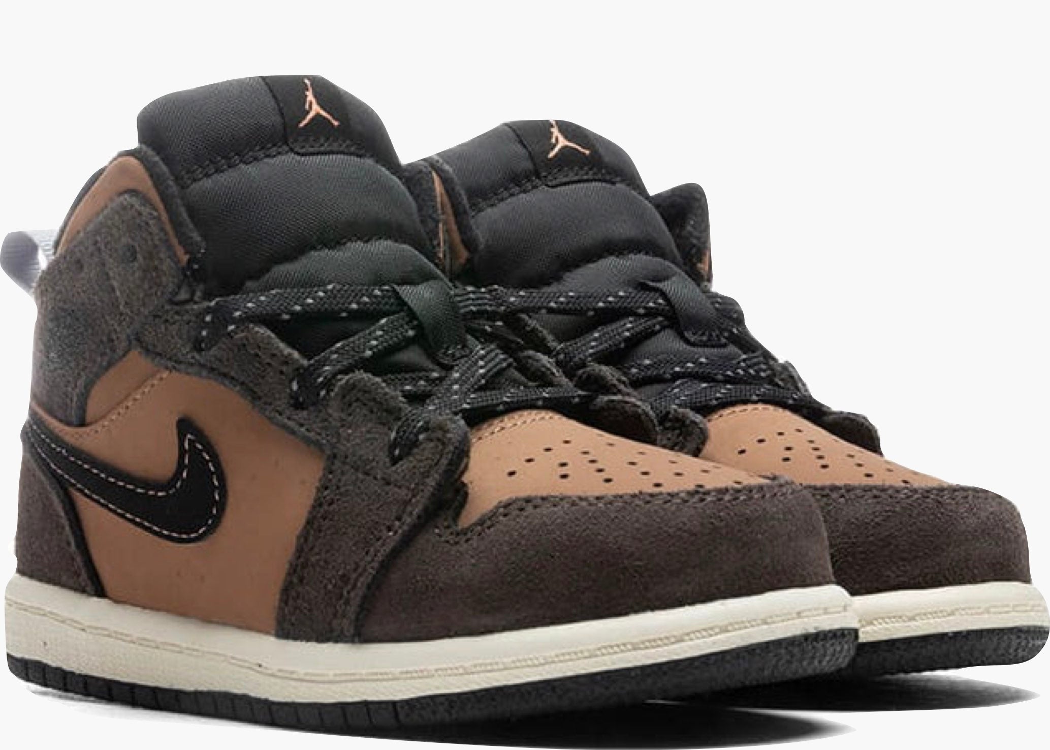 Nike Air Jordan 1 Mid SE Dark Chocolate (TD) Hype Clothinga Limited Edition