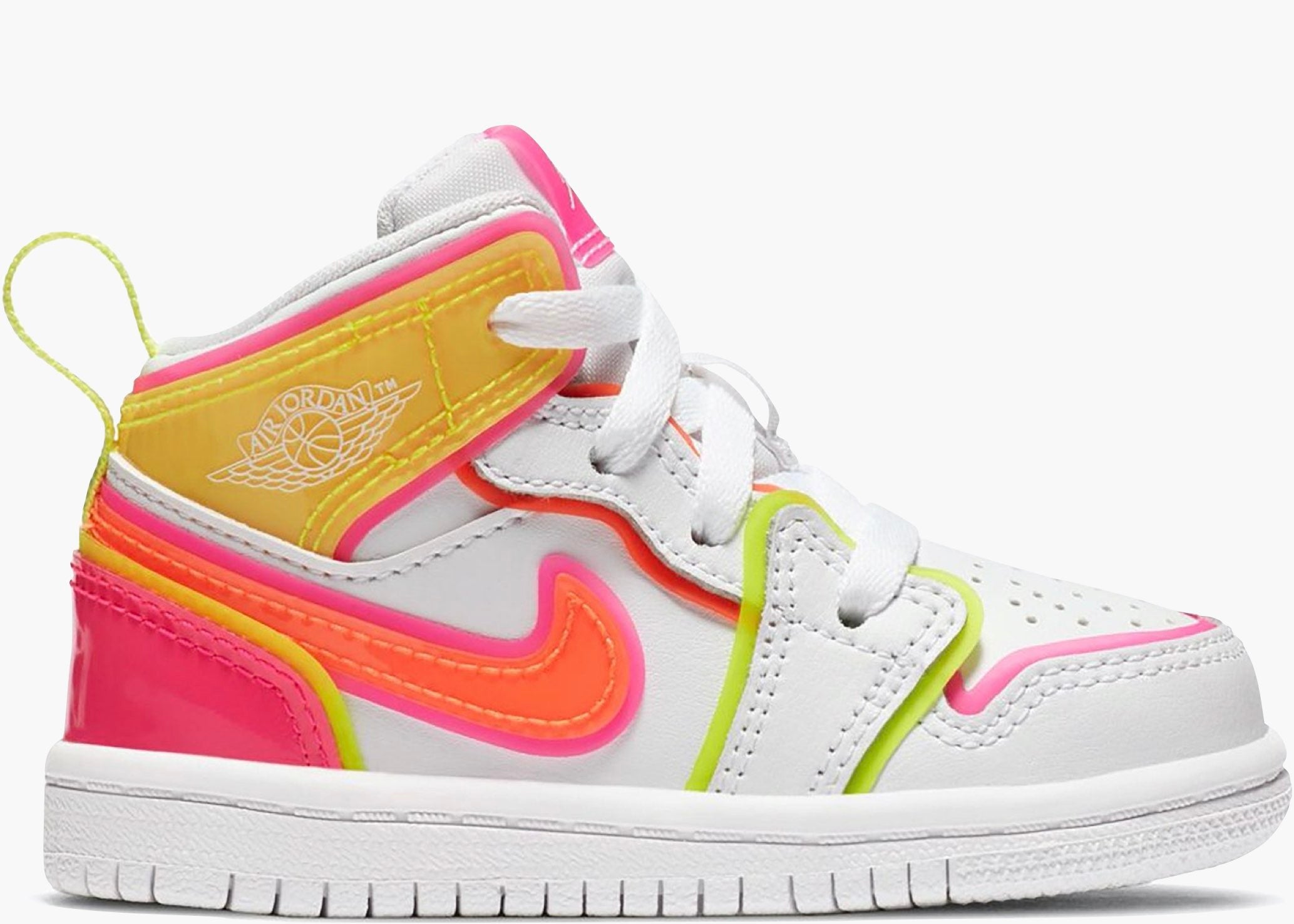 Nike Air Jordan 1 Mid SE Edge Glow (TD) CV4613-100 Hype Clothinga