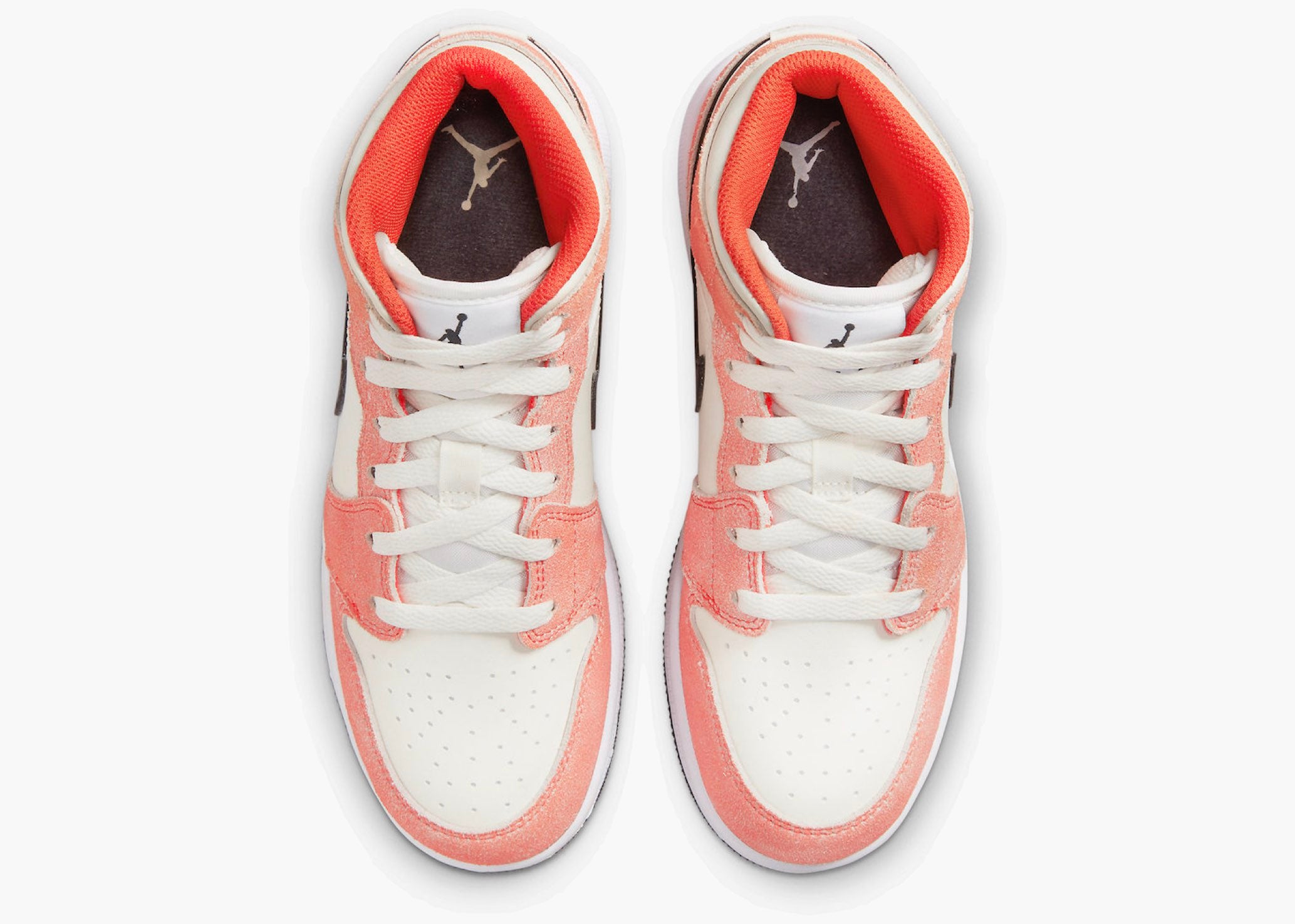 Nike Air Jordan 1 Mid SE Orange Suede (GS) DV1336-800 Hype Clothinga Limited Edition