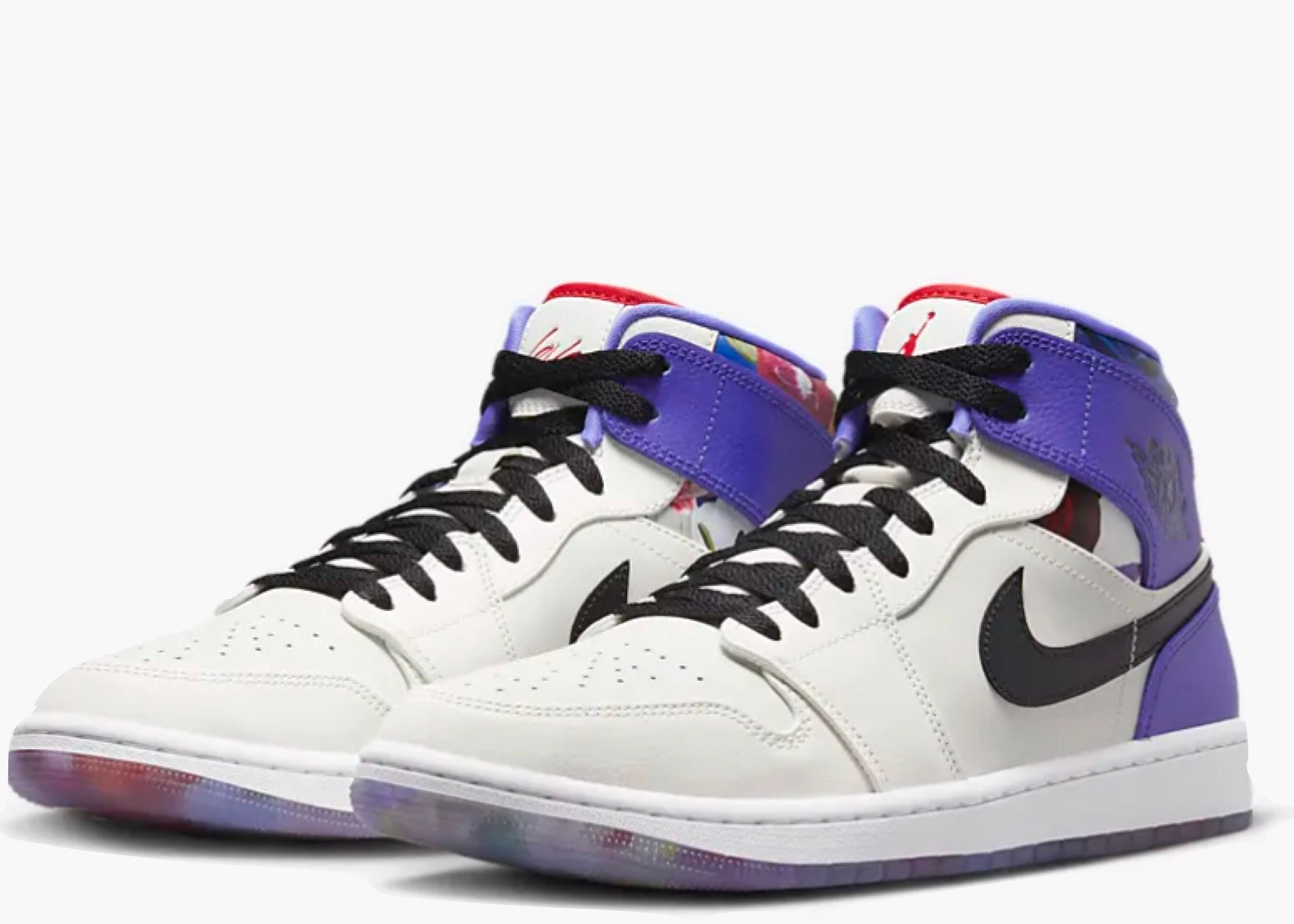 Nike Air Jordan 1 Mid SE Valentine's Day Flowers FD4330-101 Hype Clothinga Limited Edition