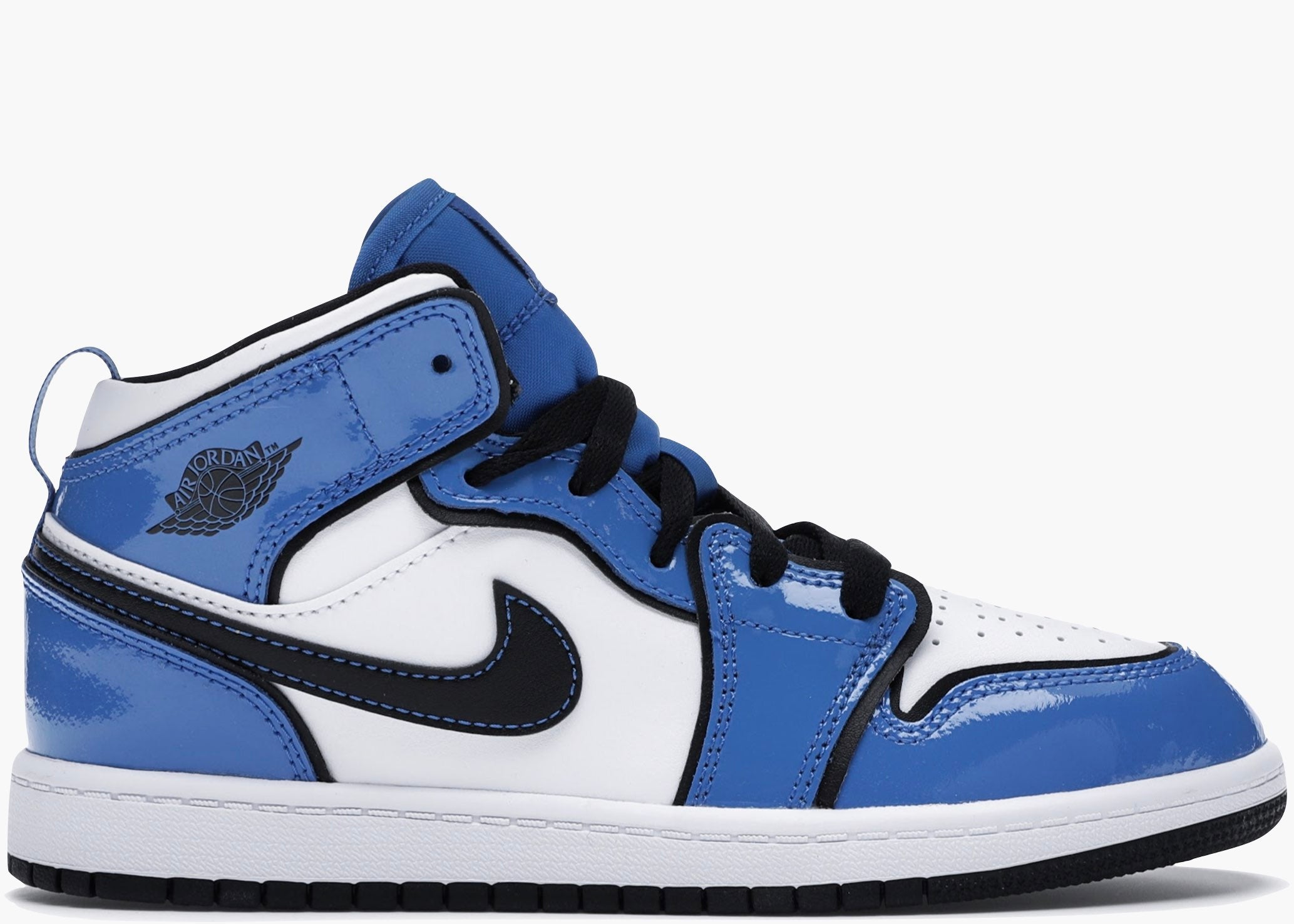 Nike Air Jordan 1 Mid Signal Blue (PS) BQ6932-402 Hype Clothinga