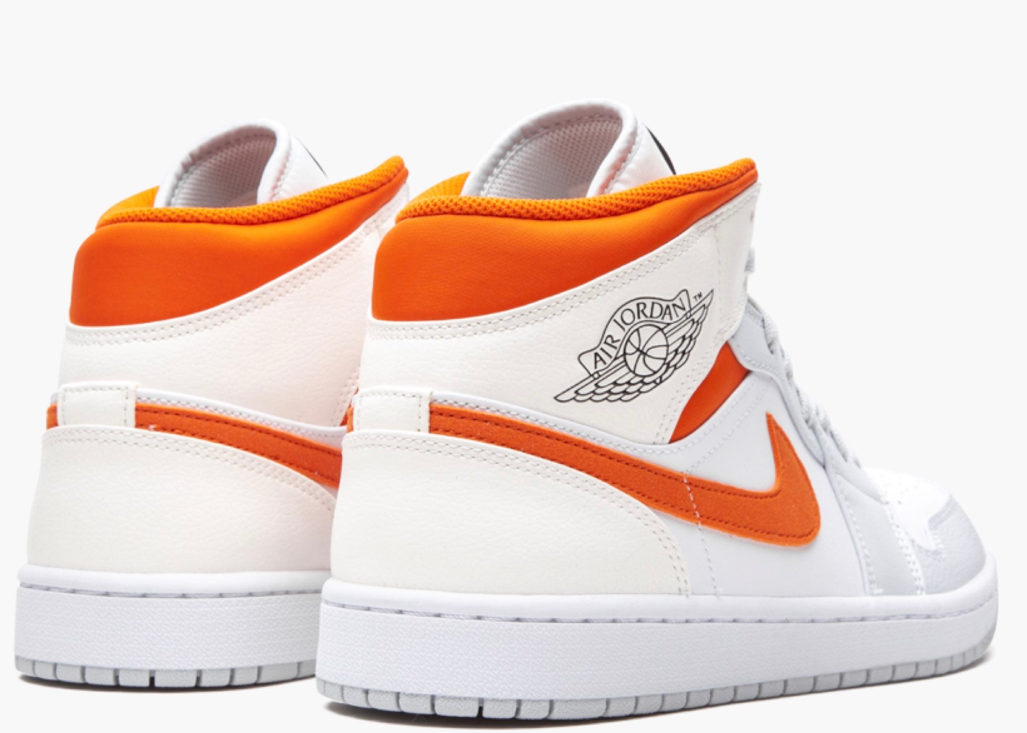Nike Air Jordan 1 Mid Starfish Pure Platinum CW7591-100 Hype Clothinga Limited Edition