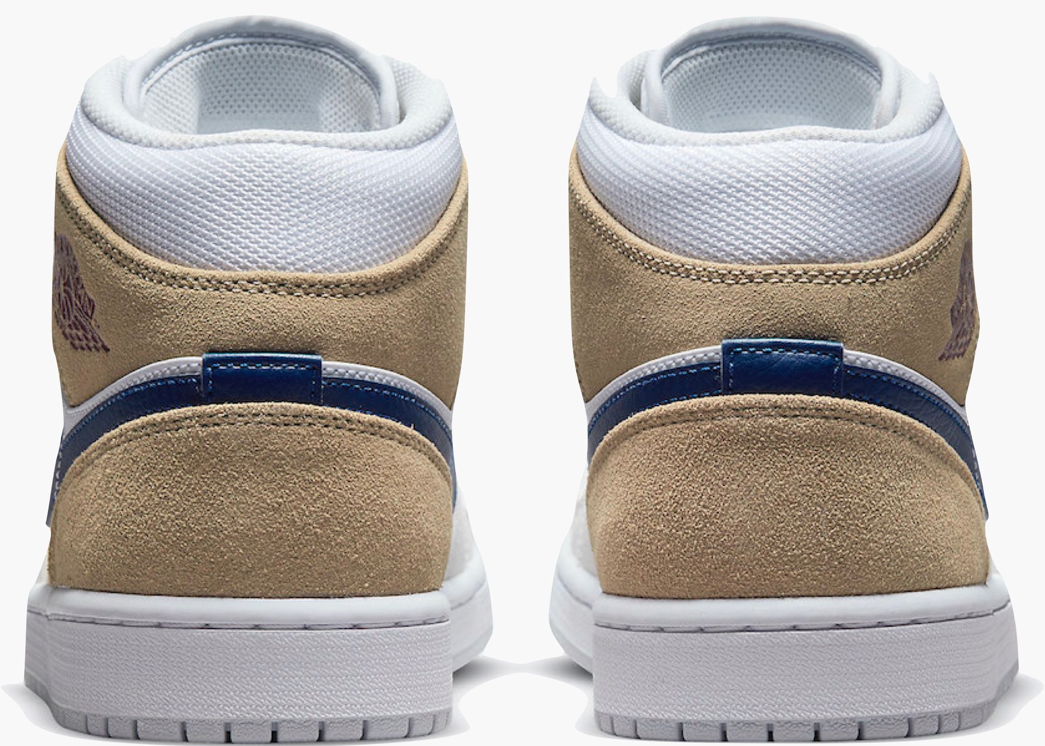 Nike Air Jordan 1 Mid Tan Suede hype Clothinga Limited Edition