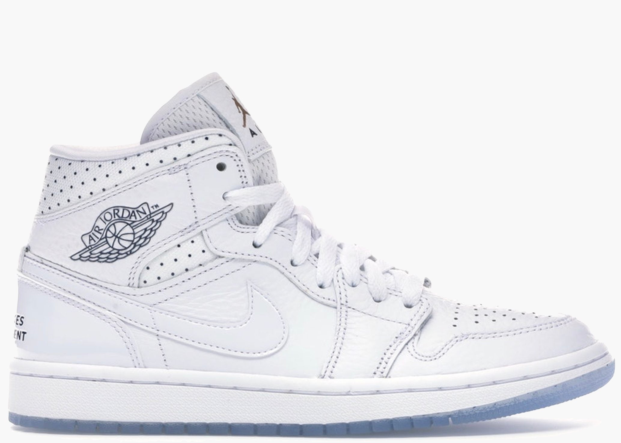 Nike Air Jordan 1 Mid Unite Totale (W) CI9100-100 Hype Clothinga Limited Edition