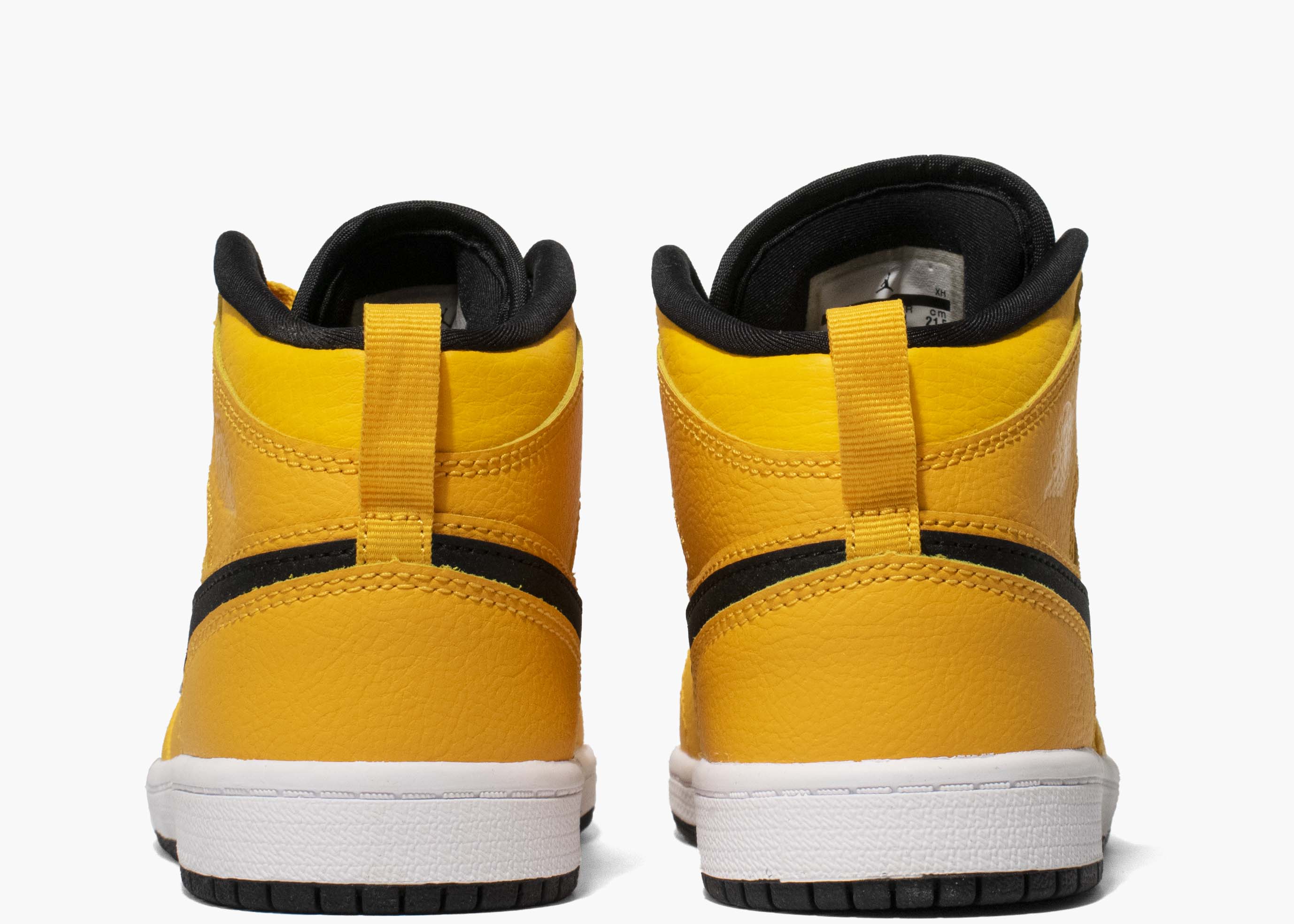Nike Air Jordan 1 Mid University Gold Black (PS) Hype clothinga Limited Edition