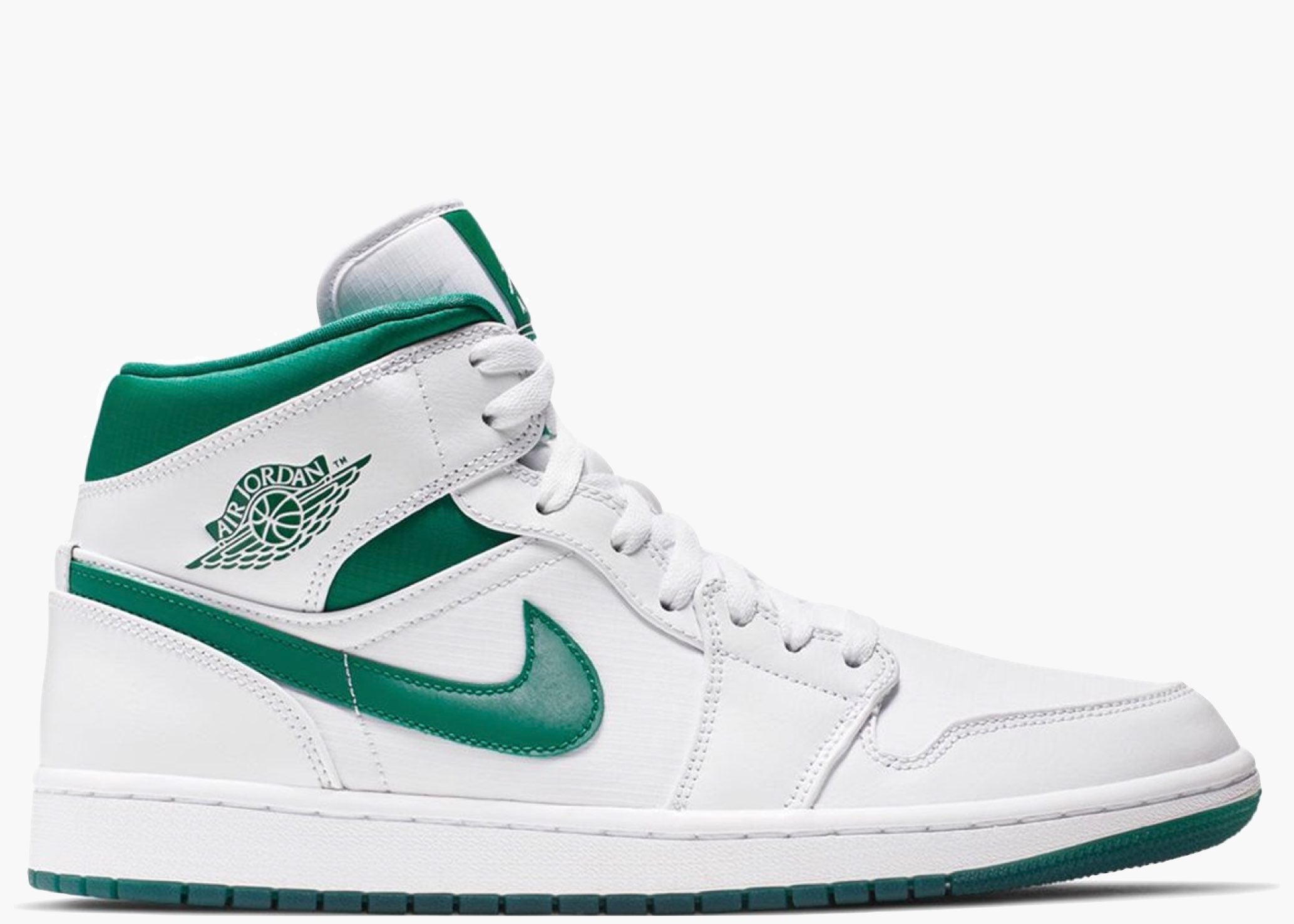 Nike Air Jordan 1 Mid White Mystic Green CD6759-103 Hype Clothinga Limited Edition