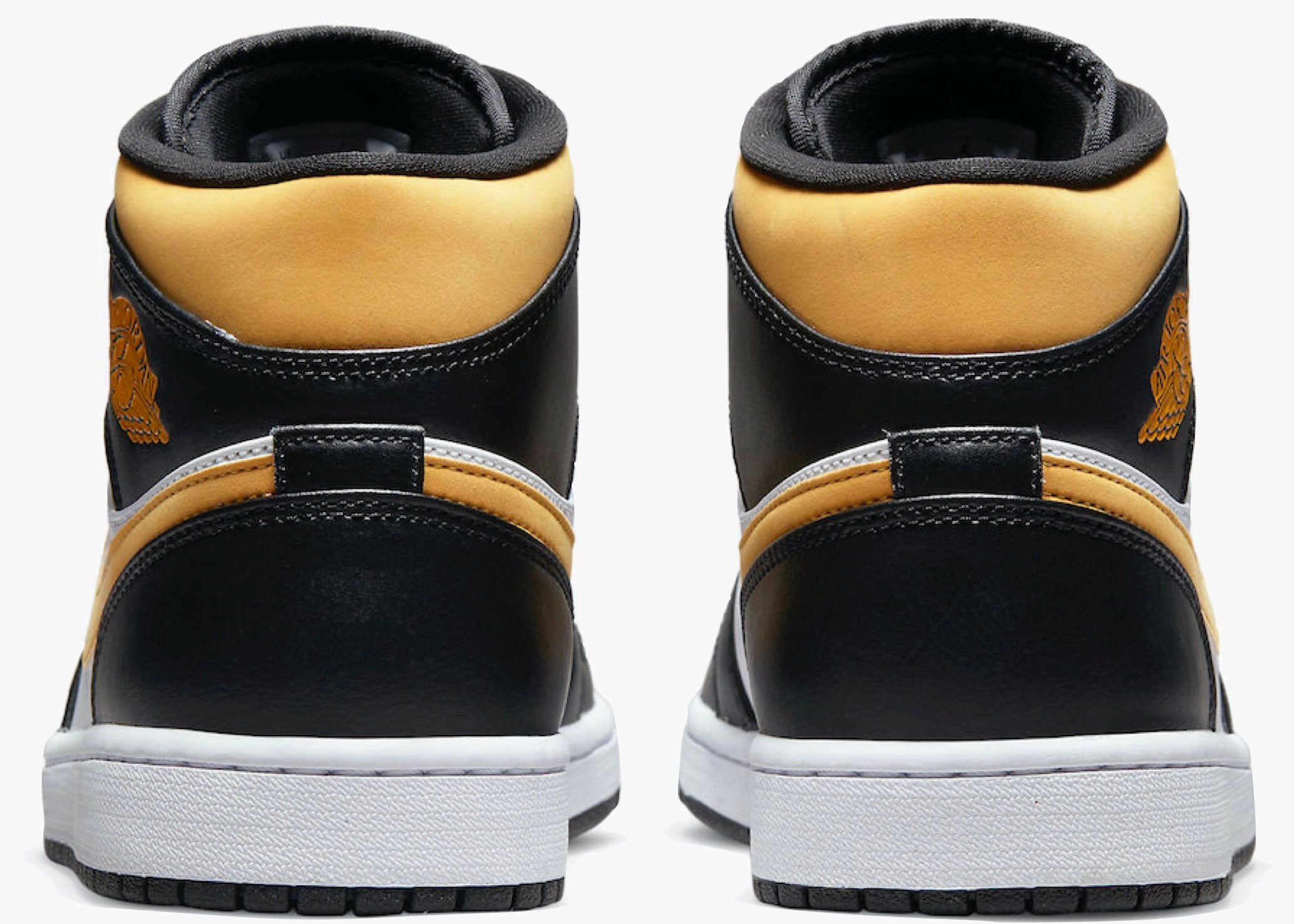 Nike Air Jordan 1 Mid White Pollen Black
