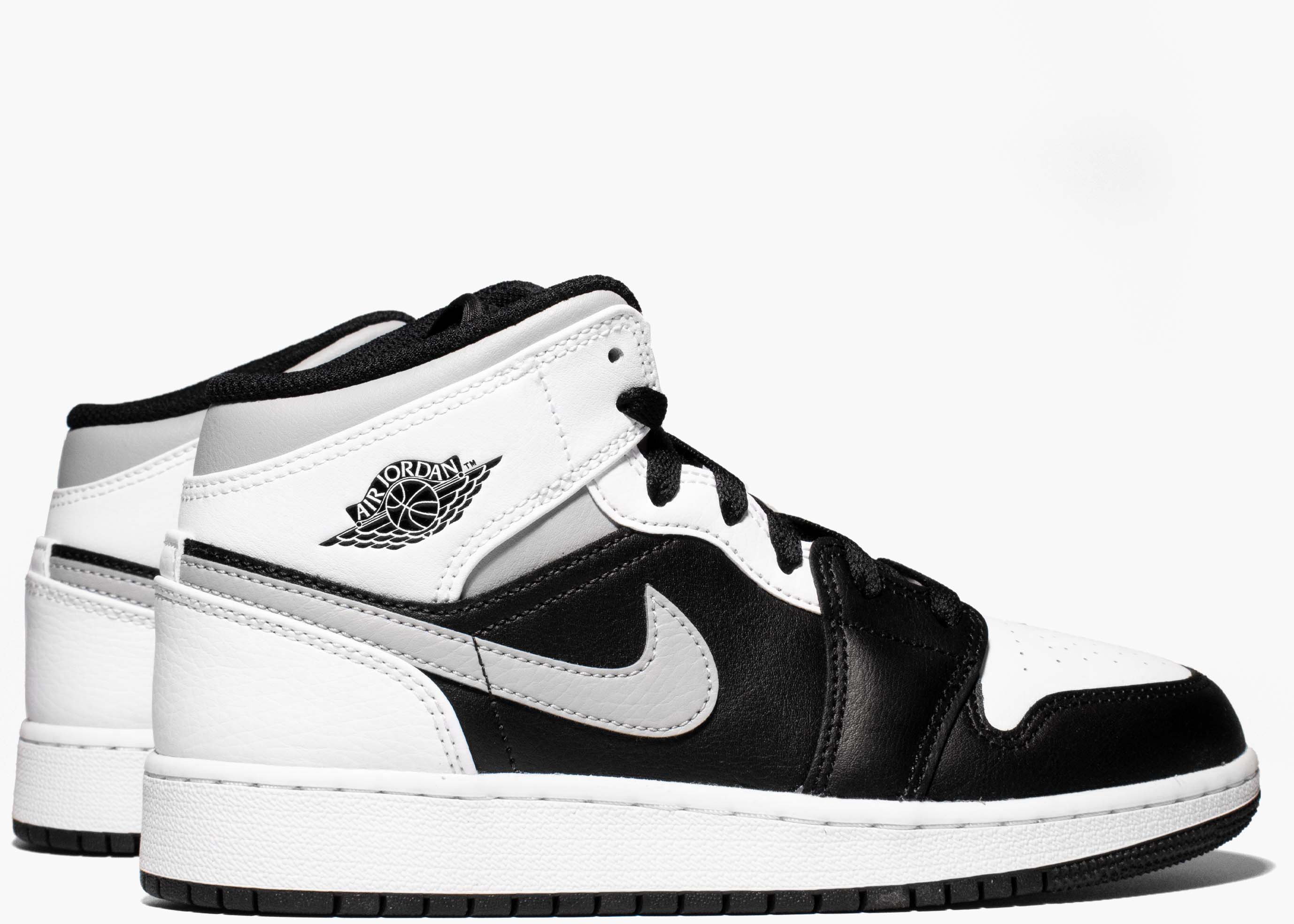 Nike Air Jordan 1 Mid White Shadow (gs) 554725-073 Hype Clothinga Limited Edition
