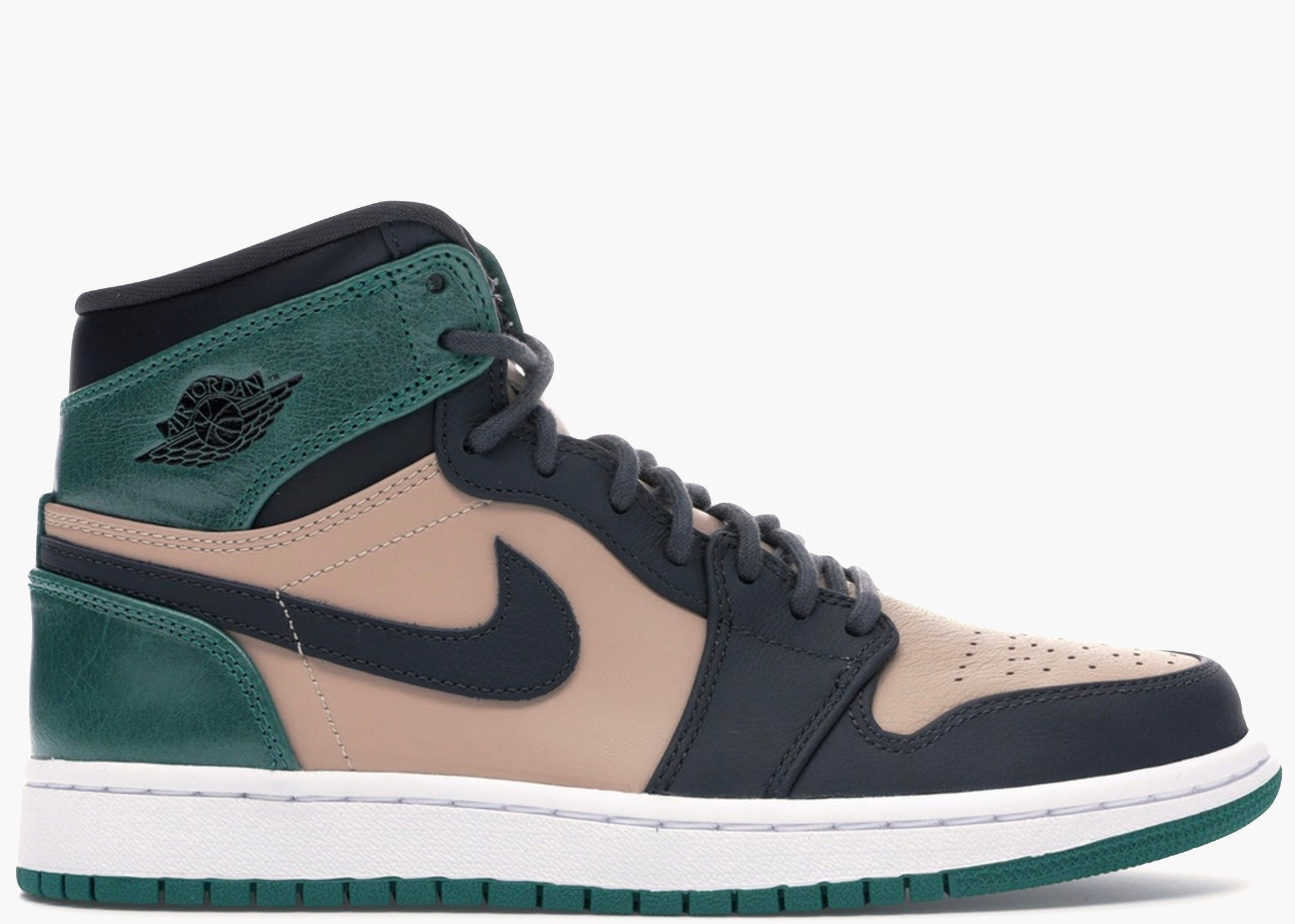 Nike Air Jordan 1 Retro High Bio Beige Anthracite Mystic Green (W) AH7389-203 Hype Clothinga Limited Edition