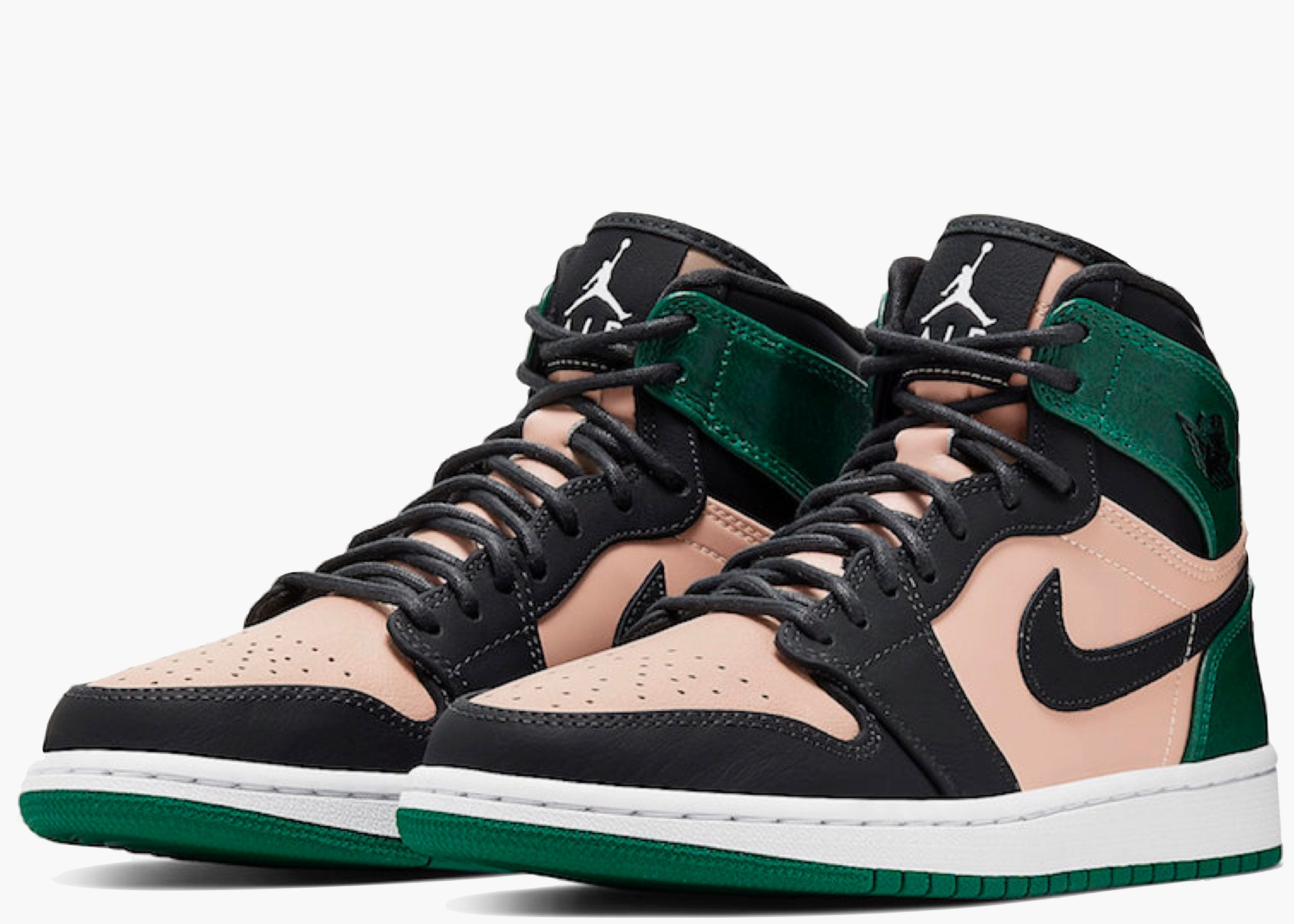 Nike Air Jordan 1 Retro High Bio Beige Anthracite Mystic Green (W) AH7389-203 Hype Clothinga Limited Edition